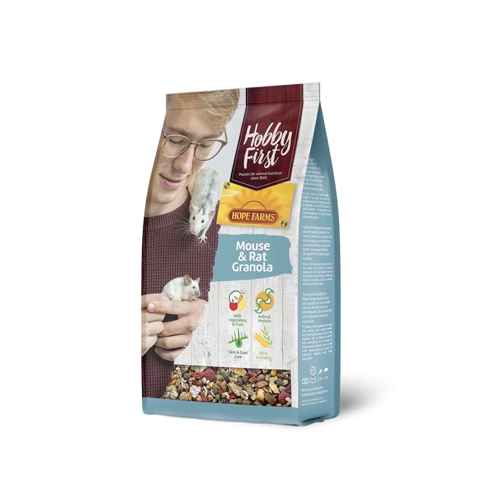 Hobby First Mouse & Rat Granola 800 g - Nagetiere