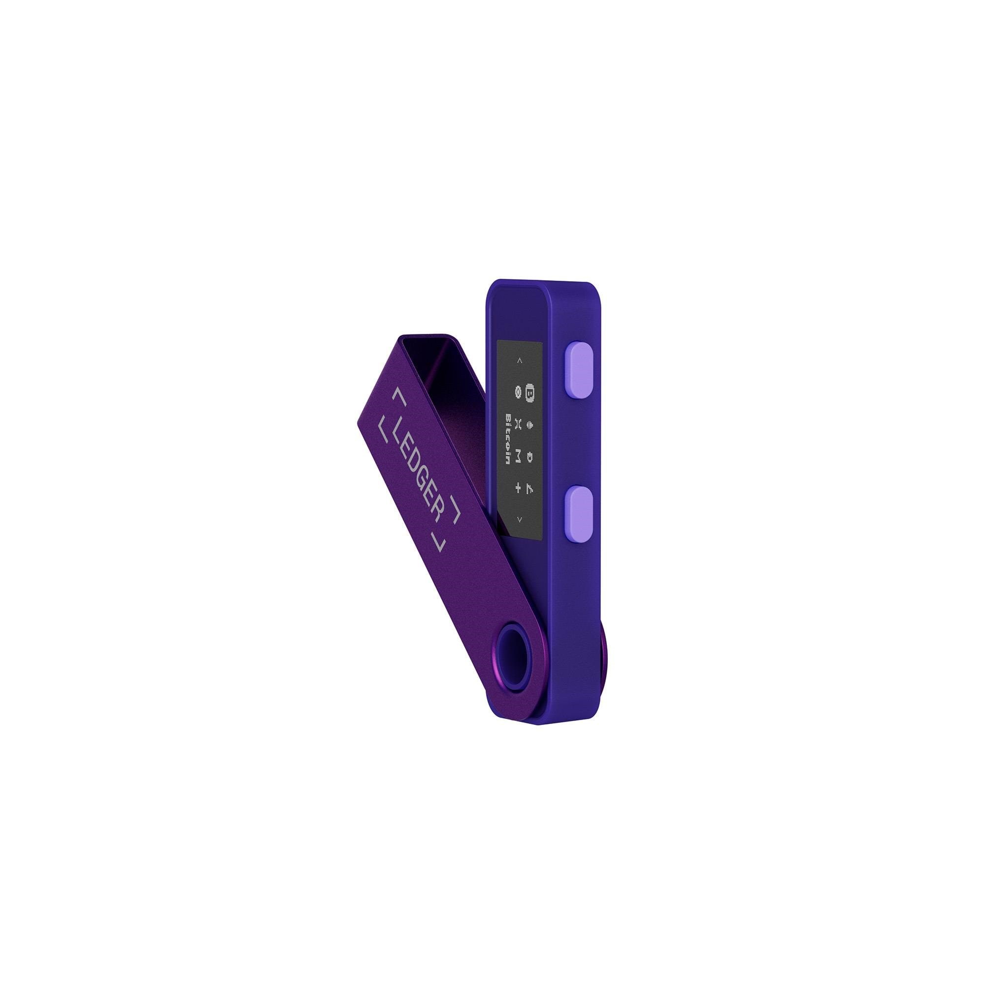 Ledger Nano S Plus Amethyst Purple Crypto Hardware Wallet - Systemzubehoer