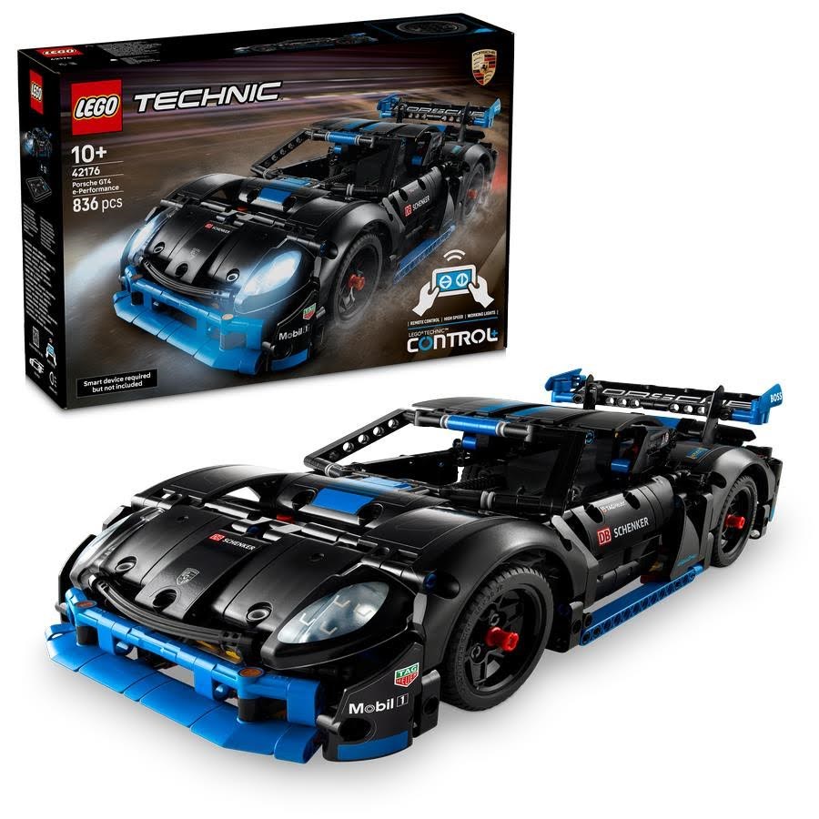 Lego Technic 42176 Porsche Gt4 E-performance Rennwagen