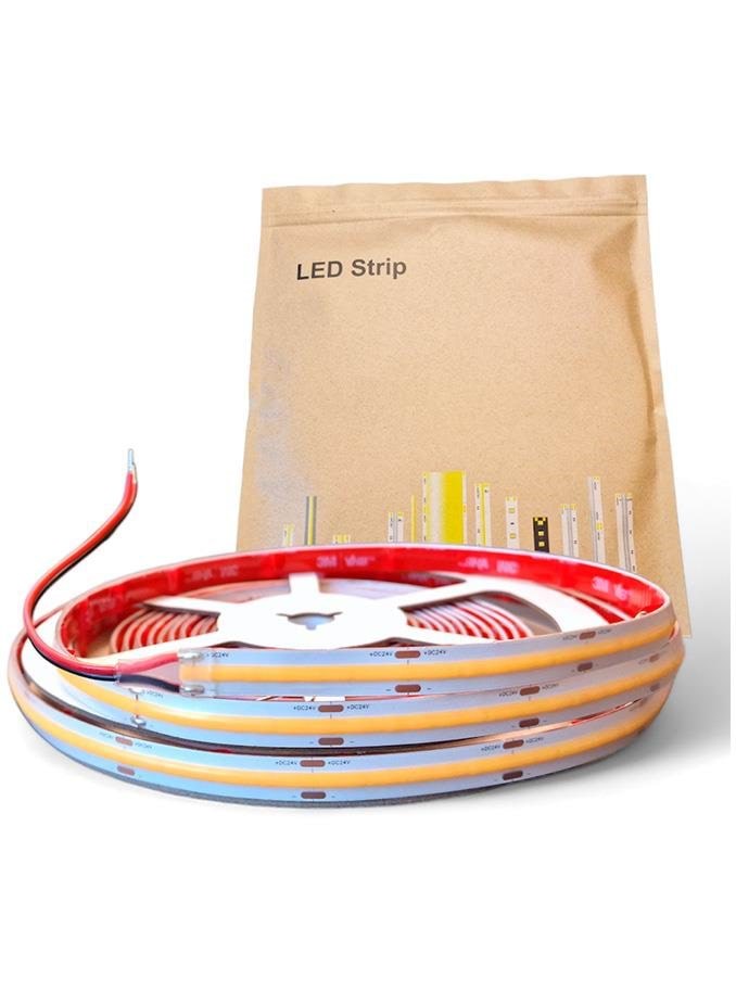 Hilux Longline Cob Led Strips - 24v - 7W - 500lm/m - 2700k - Cri95+ - 5m - Ip65 - Lampen 5714255009910