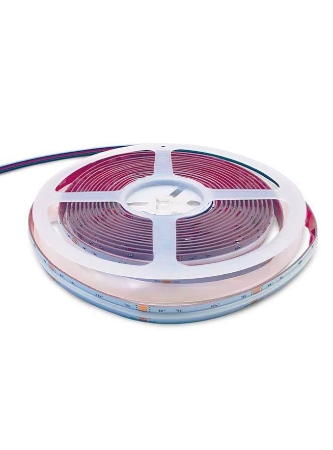 Hilux Rgbw Cob Led Strips - 24v - 16w - 620lm/m - Rgb+2700k - Cri90+ - 5m - Ip20 - Lampen 5714255010022