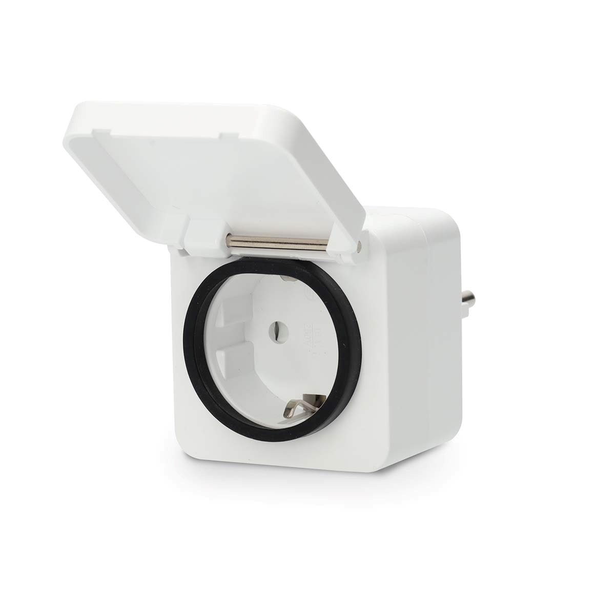 Nedis Smartlife Smart Plug Zigbee 3.0 Ip44 Strommesser 3680 W Typ F (Cee 7/7) Weiß - Smart Home