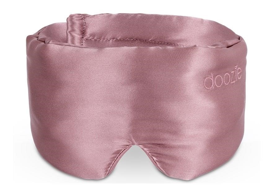 Doozie - Luxury Sleep Mask Dusty Rose - Gesichtspflege