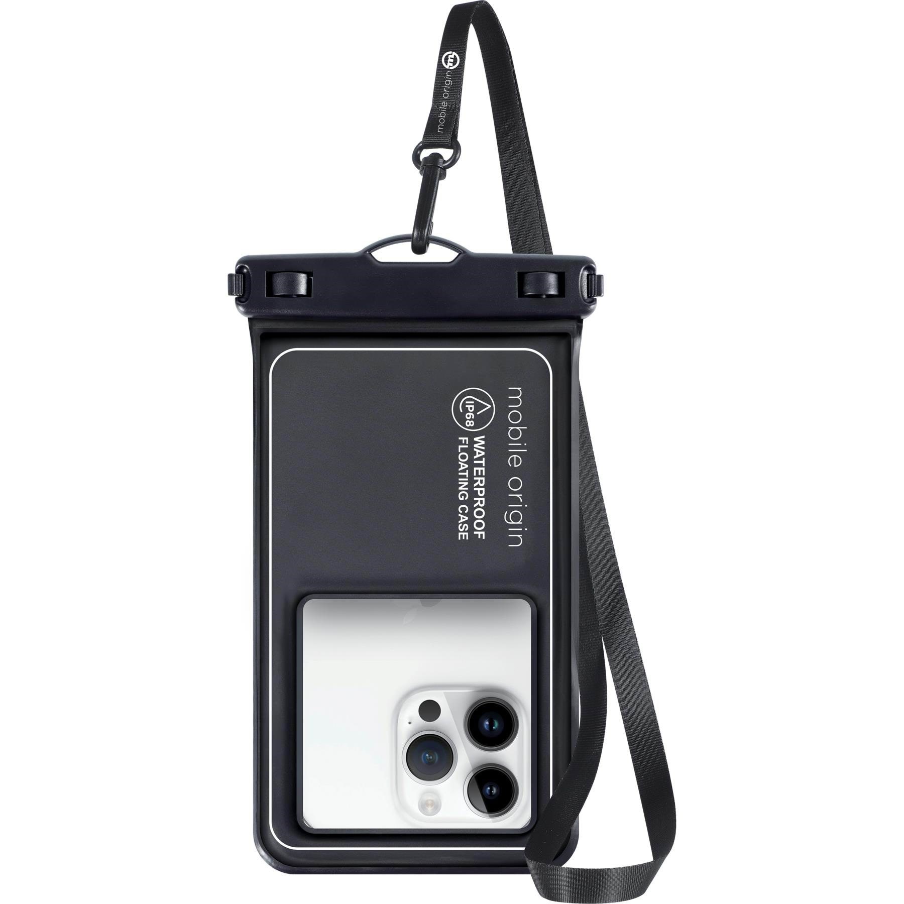 Mobile Origin Waterproof Floating Case 6.8" - Black/white - Handys Cover Cases Dbxl-blk-wht01