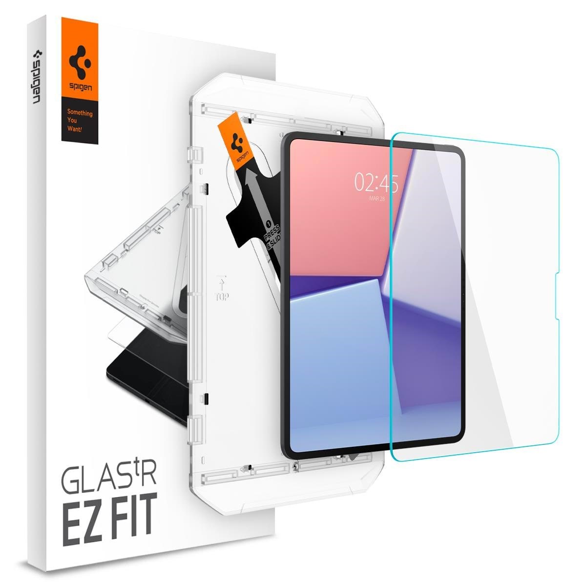 Spigen Glass tR EZ Fit 1 Pack - Ipad Pro 13" (2025/2024) - Handys Schutzfolie Agl07793