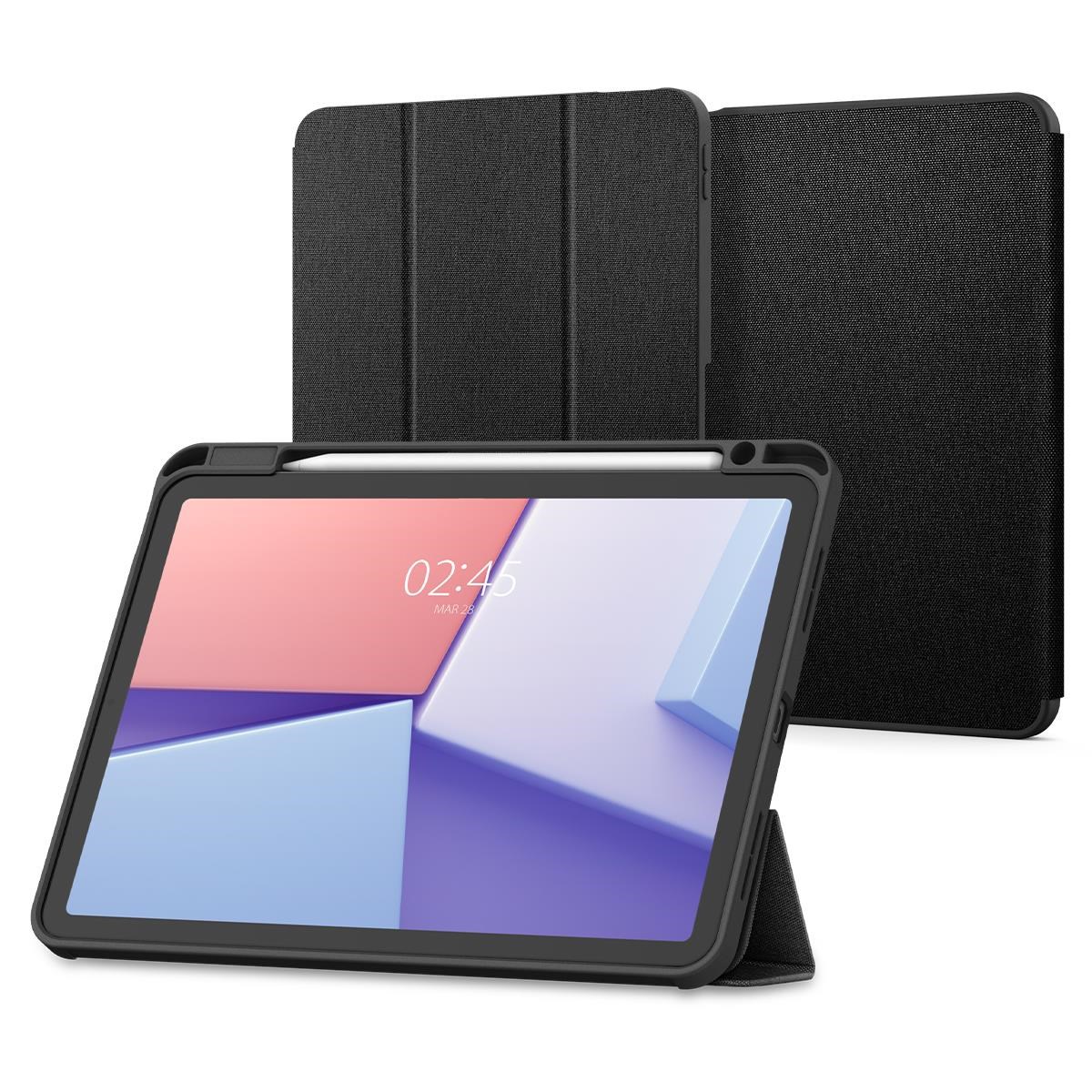 Spigen Urban Fit - Black - Ipad Air 11" (2026/2025/2024) 10.9" (2022/2020) - Tablets Cover Case