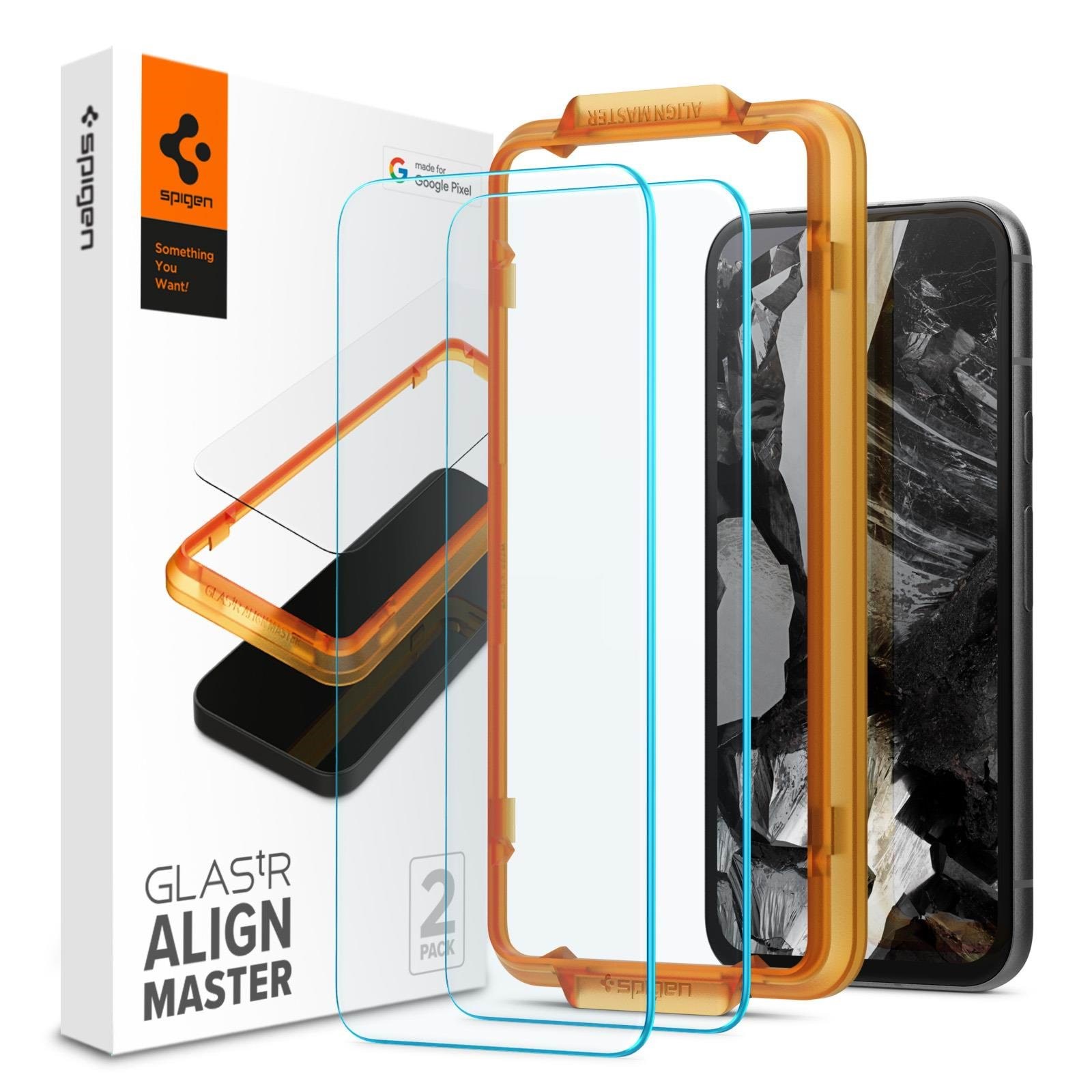 Spigen Glass tR Alignmaster 2 Pack - Google Pixel 8a - Handys Schutzfolie
