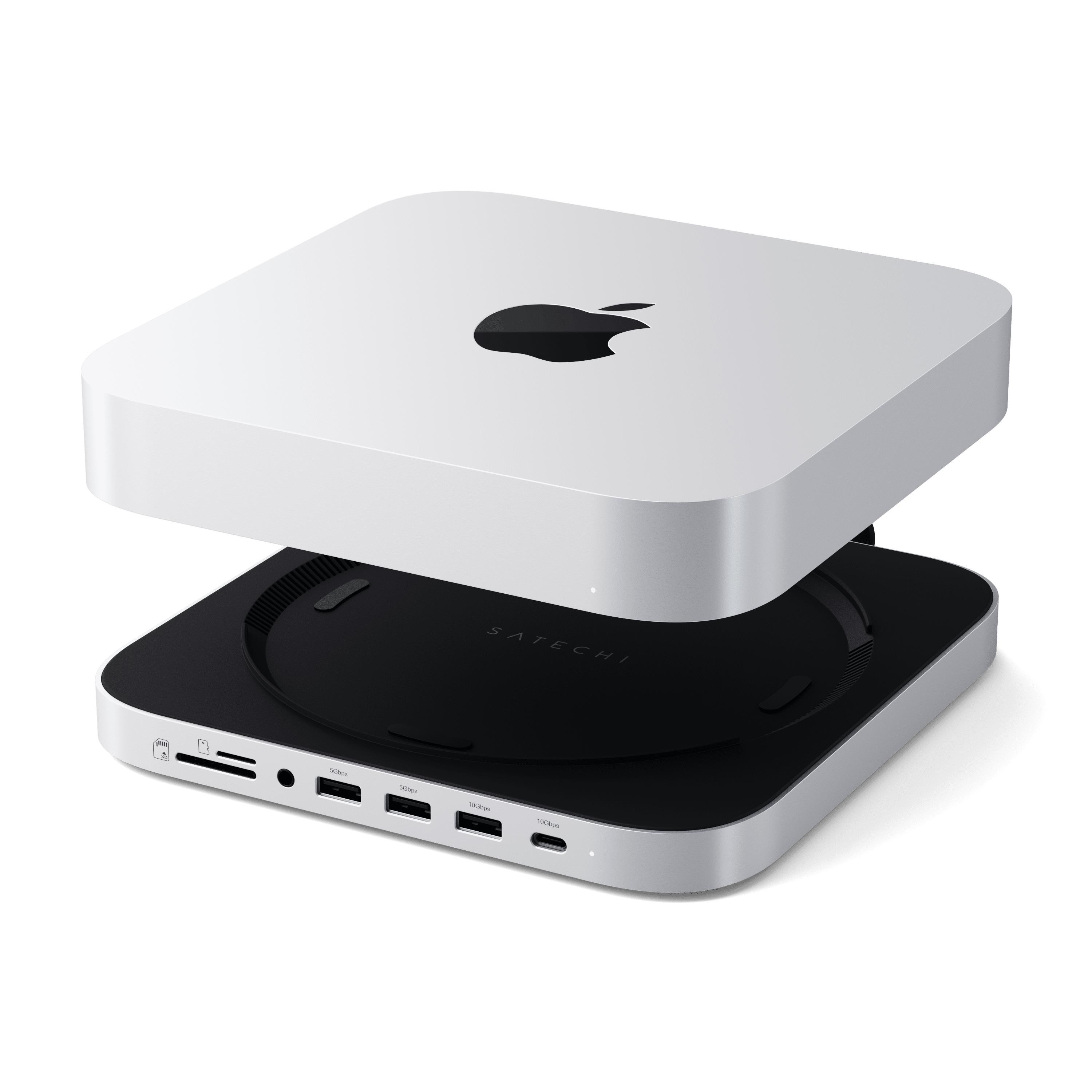 Satechi Stand & Hub For Mac Mini / Studio With Nvme Ssd Enclosure - Dockingstationen
