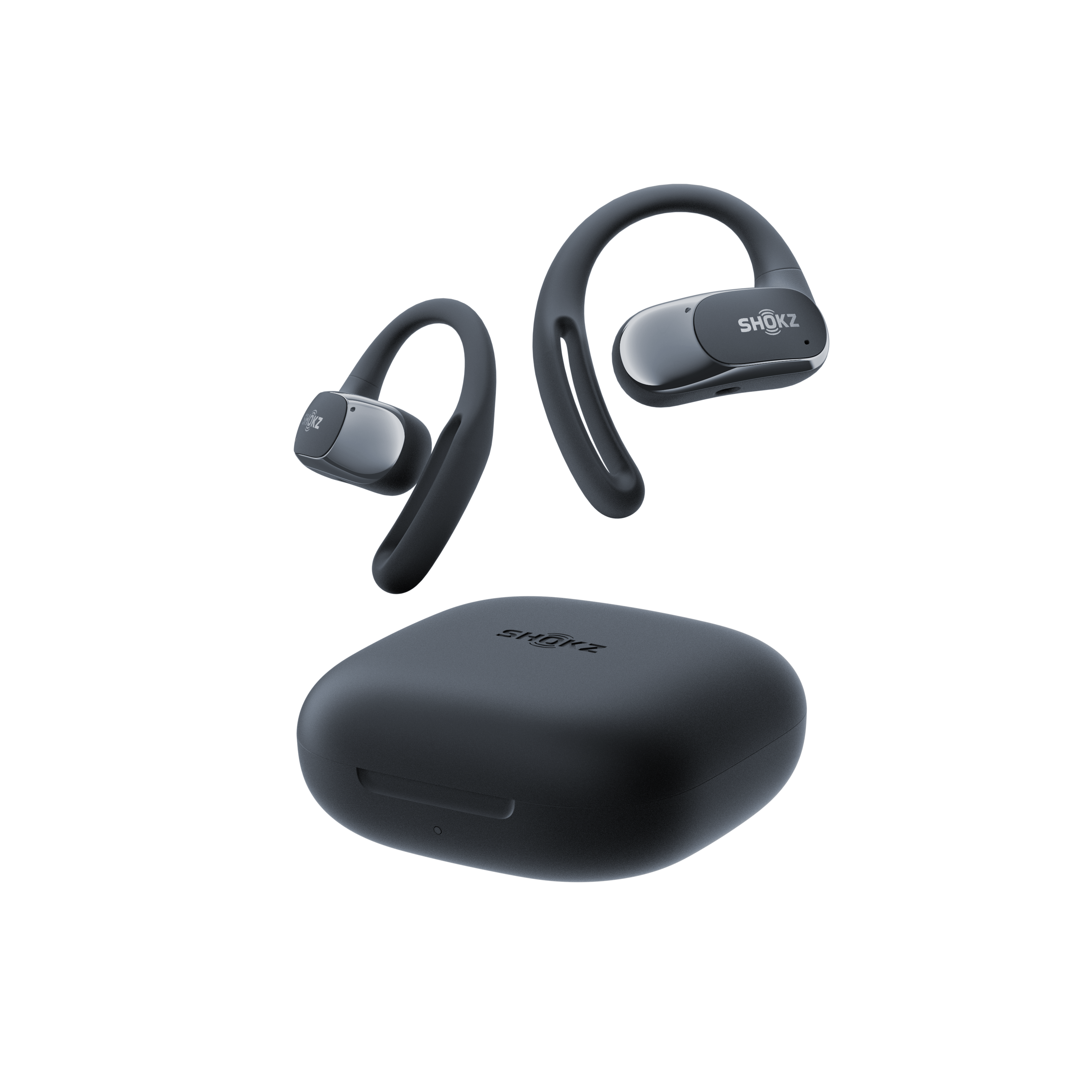 Kopfhörer - Shokz Openfit Air - Black - Kopfhoerer/headsets Schwarz T511-st-bk