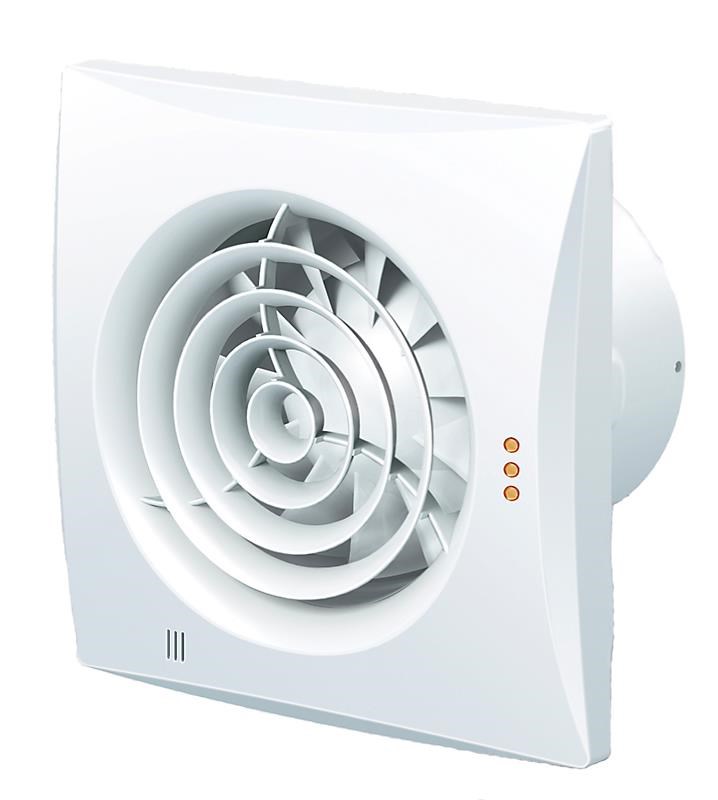 Duka Fan Pro 32th Humidity And Time Controlled Ø125 mm White - Ventilation 333423