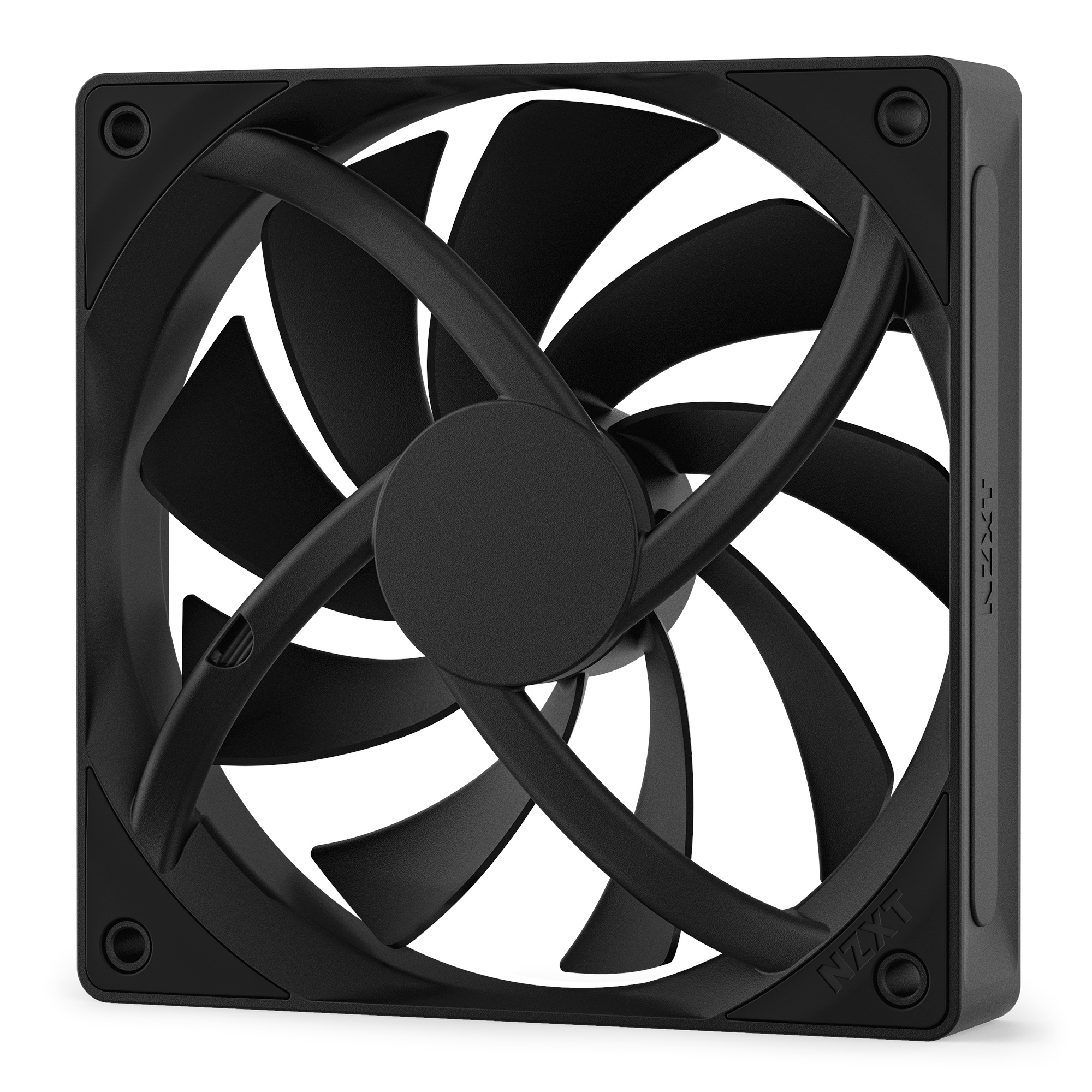 Nzxt F120q V2 Quiet Airflow - Gehäuselüfter - 120mm - Schwarz - 25 Dba - Gehaeuseluefter Rf-q12sf-b2