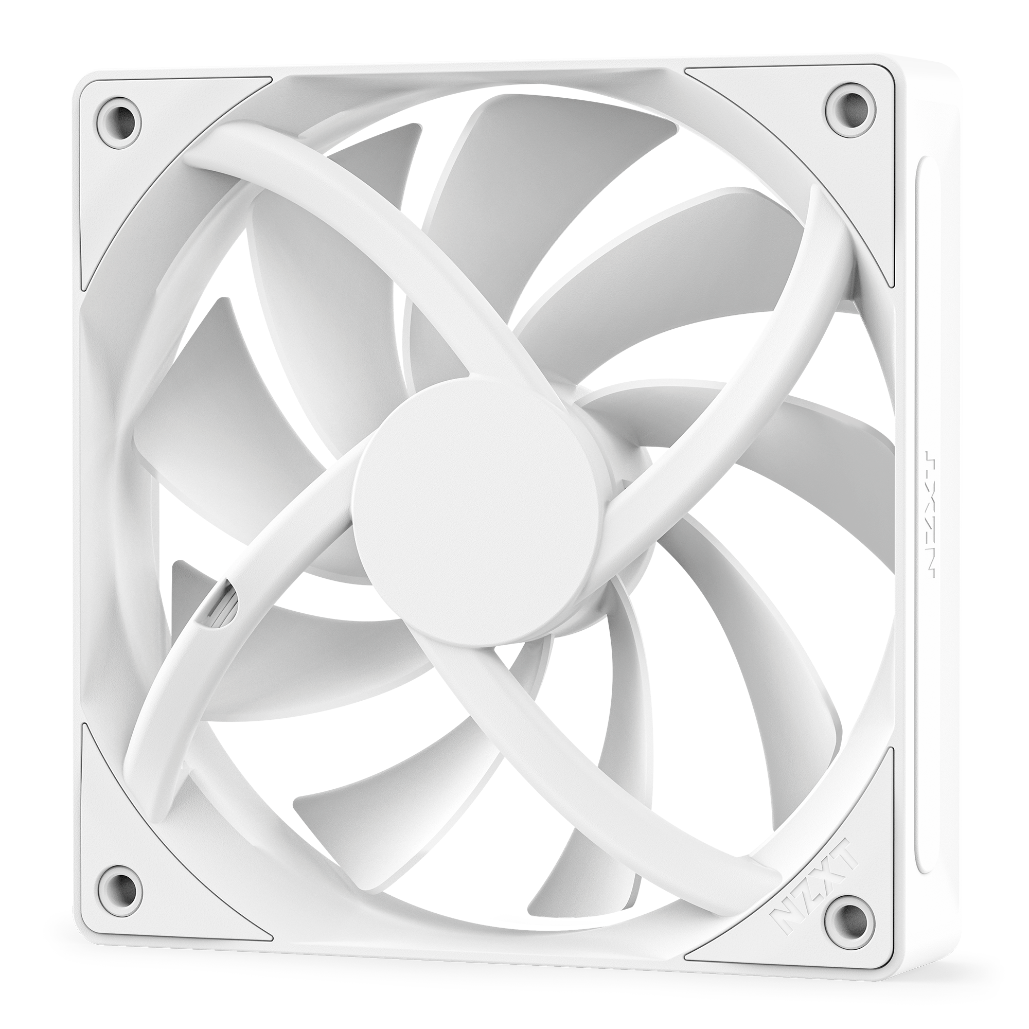 Nzxt F120q V2 Quiet Airflow - Gehäuselüfter - 120mm - Weiß - 25 Dba - Gehaeuseluefter