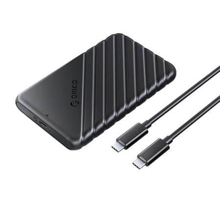 Orico 2.5' Hdd / Ssd Enclosure 6 Gbps Usb-c 3.1 Gen1 (Black) - Festplatten Zubehoer 25pw1c-c3-bk-ep
