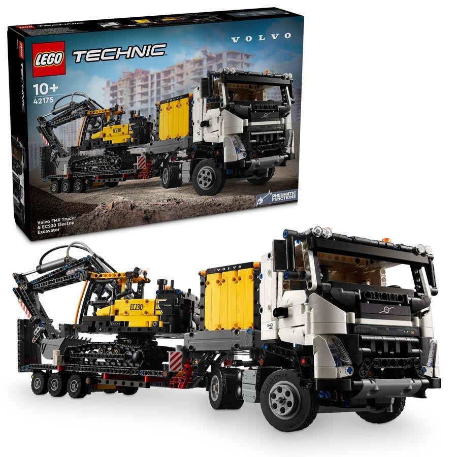 Lego Technic 42175 Volvo Fmx Lkw Mit Ec230 Electric Raupenbagger