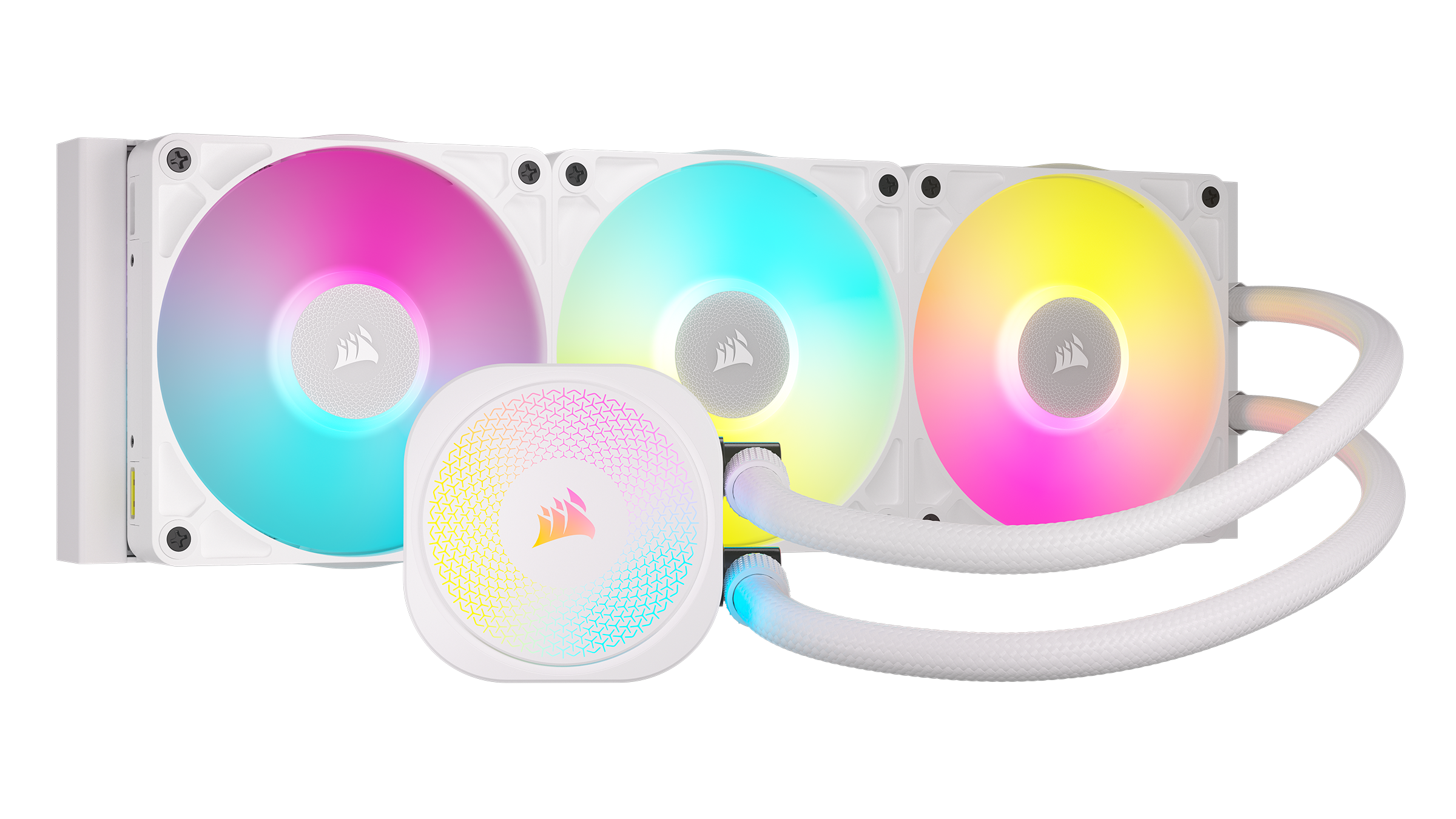 Corsair Icue Link Titan 360 RX Rgb - Cpu-wasserkühlung - Max 36 Dba - Cpu Kuehler Weiß Cw-9061021-ww