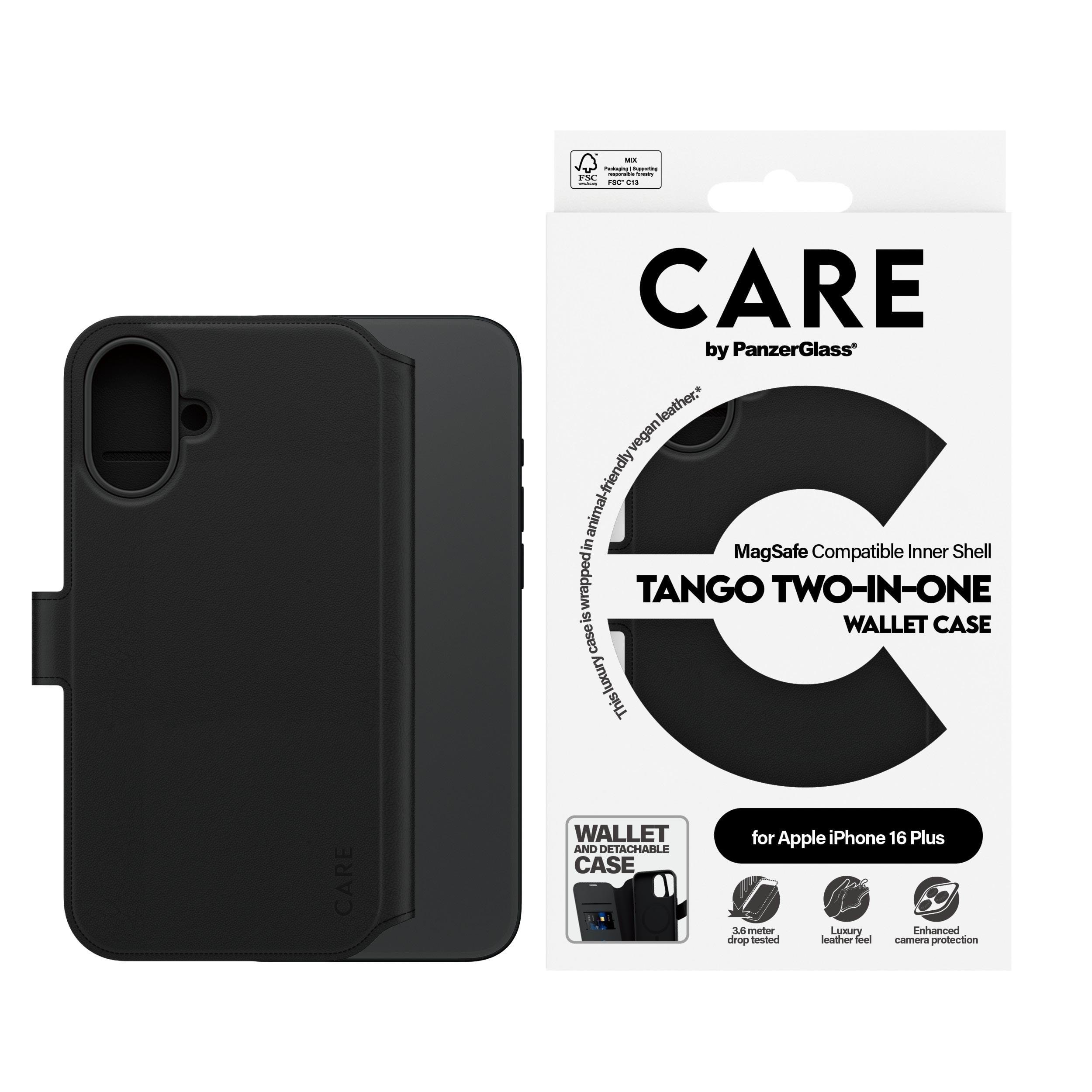 Care by Panzerglass Case Feature Tango Two-in-one Wallet Case Iphone 16 Plus - Handys Cover Cases Panzer1331