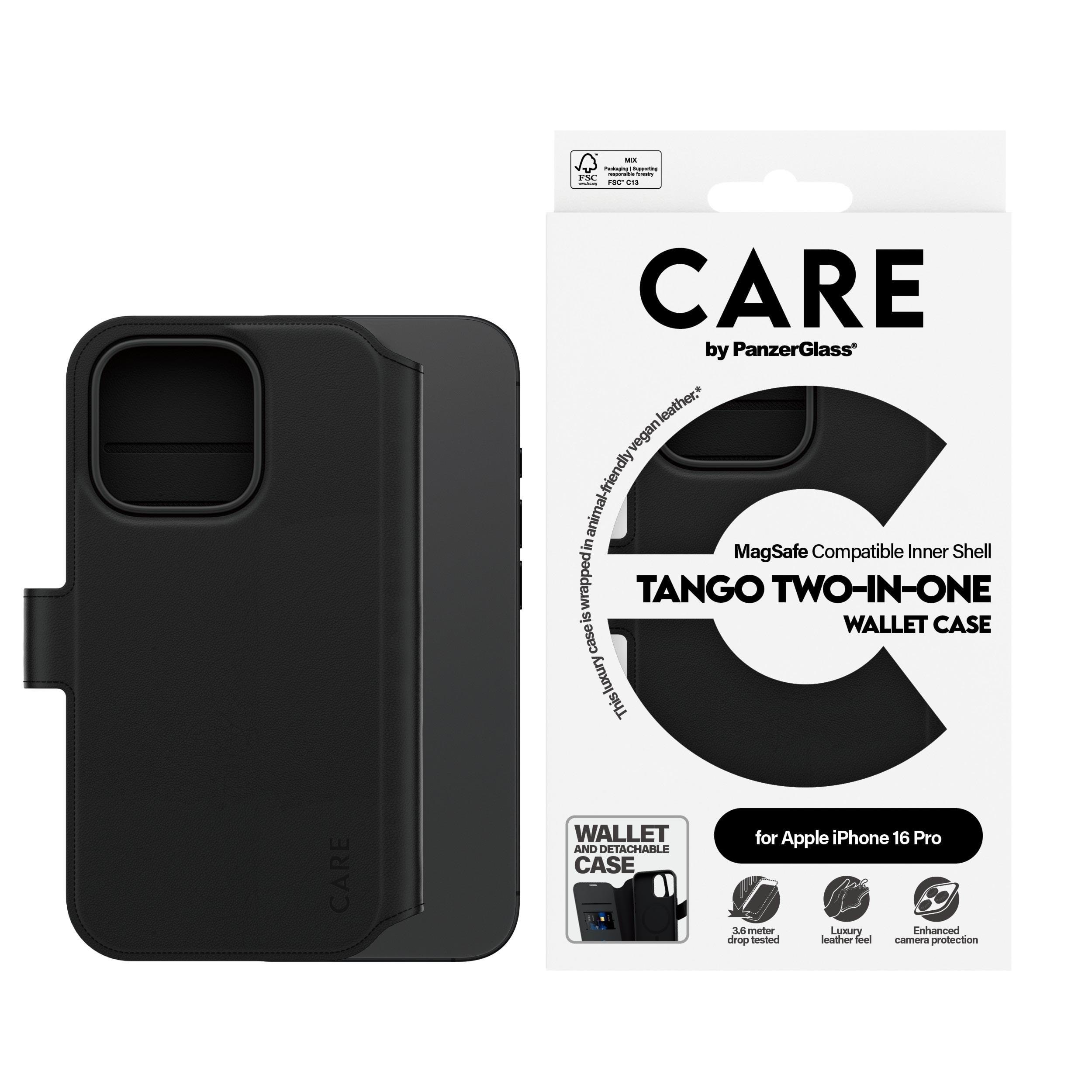 Care by Panzerglass Case Feature Tango Two-in-one Wallet Case Iphone 16 Pro - Handys Cover Cases Panzer1330