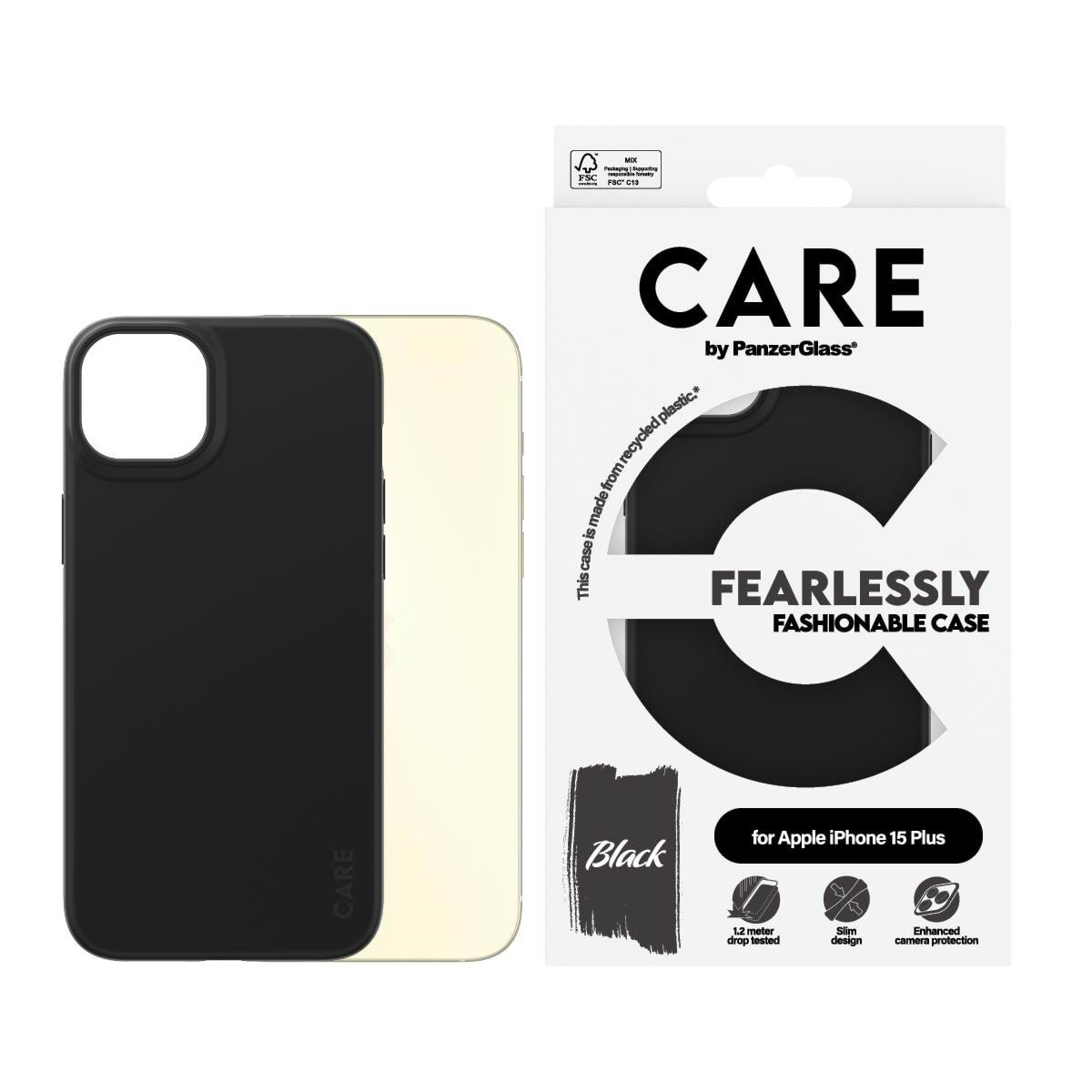 Care by Panzerglass Fashionable Case Black Iphone 15 Plus - Handys Cover Cases Panzer1431