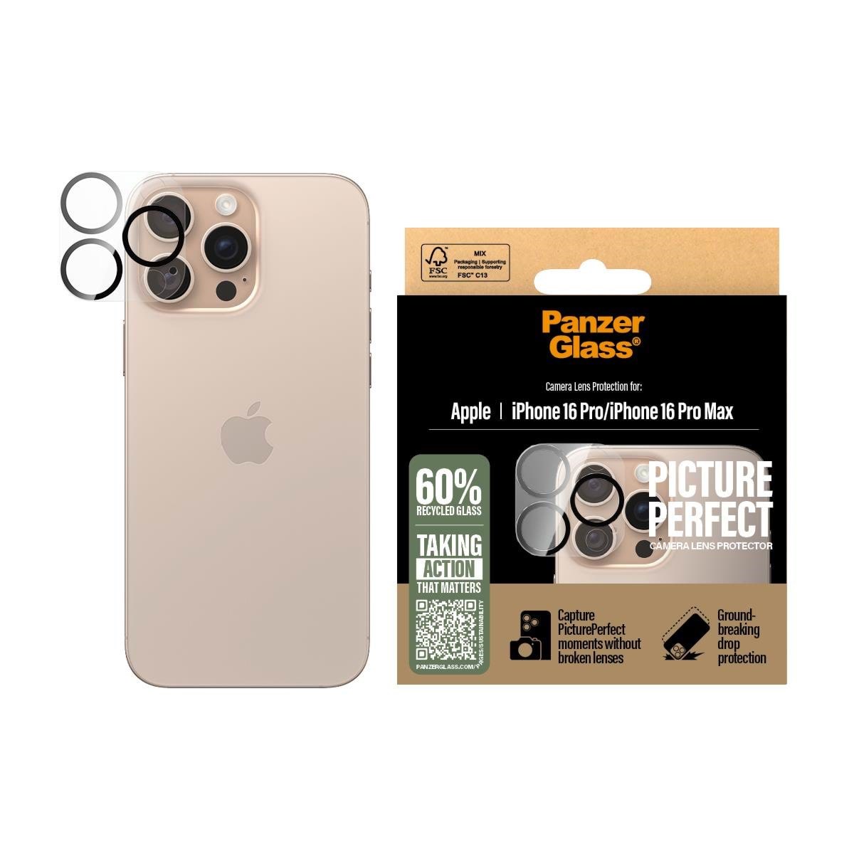 Panzerglass Pictureperfect Lens Protector Iphone 16 Pro | 16 Pro Max - Handys Anderes Zubehoer