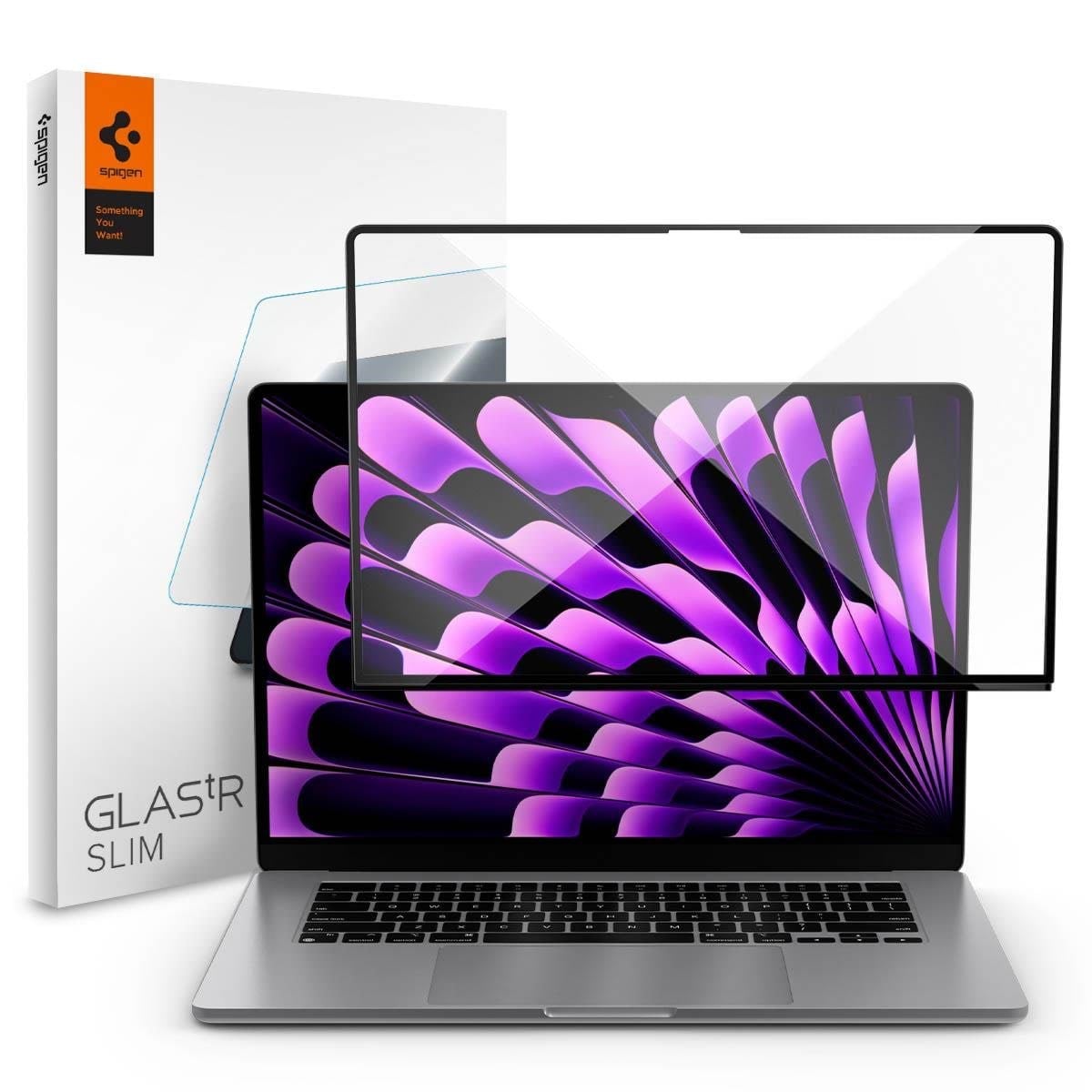 Spigen Glass tR Slim 1 Pack - Macbook Air 15" M4/m3/m2 - Systemzubehoer