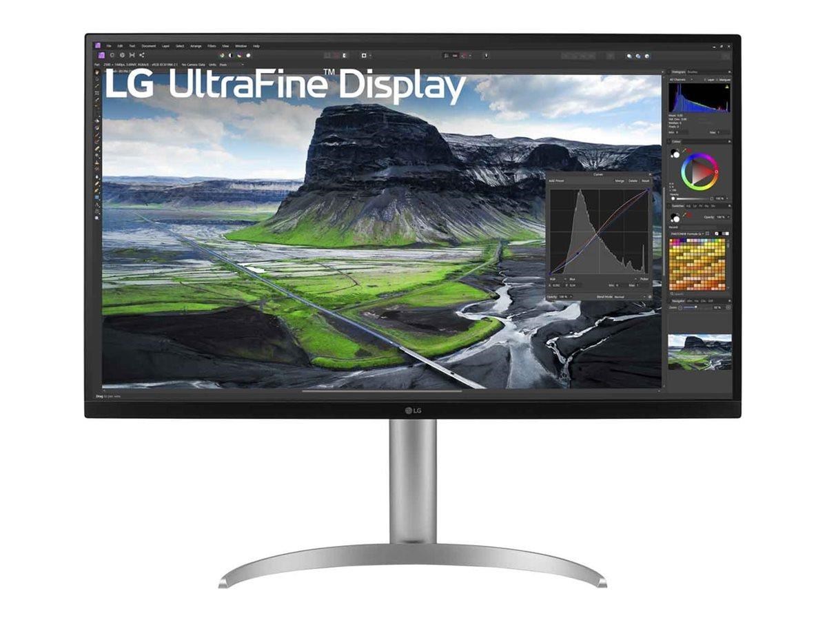 32" LG Ultrafine 32uq850v-w - 3840x2160 (4K) - 60hz - Ips - 90w Usb-c - Kvm Switch - Bildschirm
