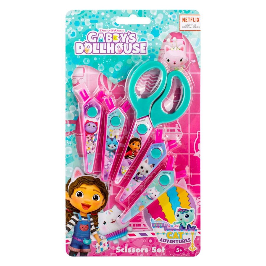 Canenco Gabbys Dollhouse Scissors With 5 Serrated Blades - Hobby Zubehoer Gd23264