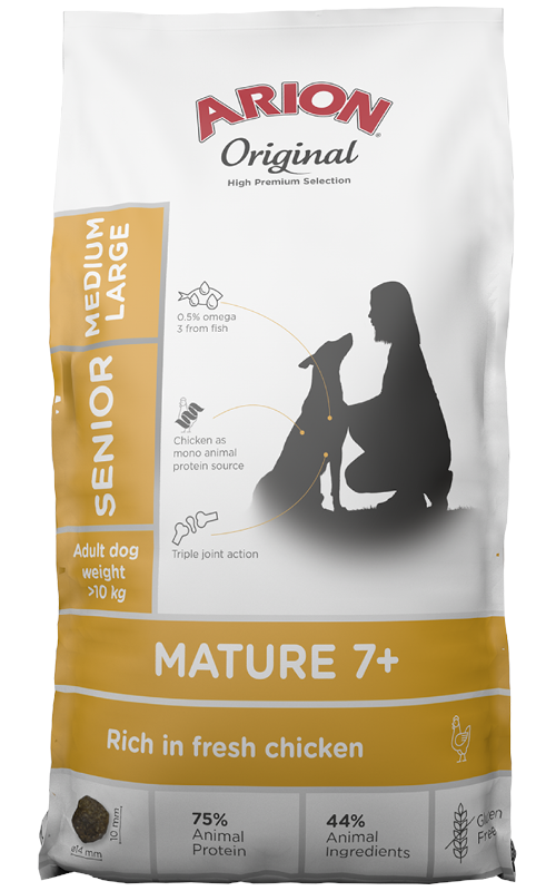Arion Original Mature 7+ Medium/large 12 kg - Hunde
