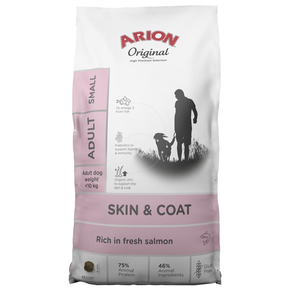 Arion Original Skin & Coat Adult Small Breed 7kg - Hunde 106065