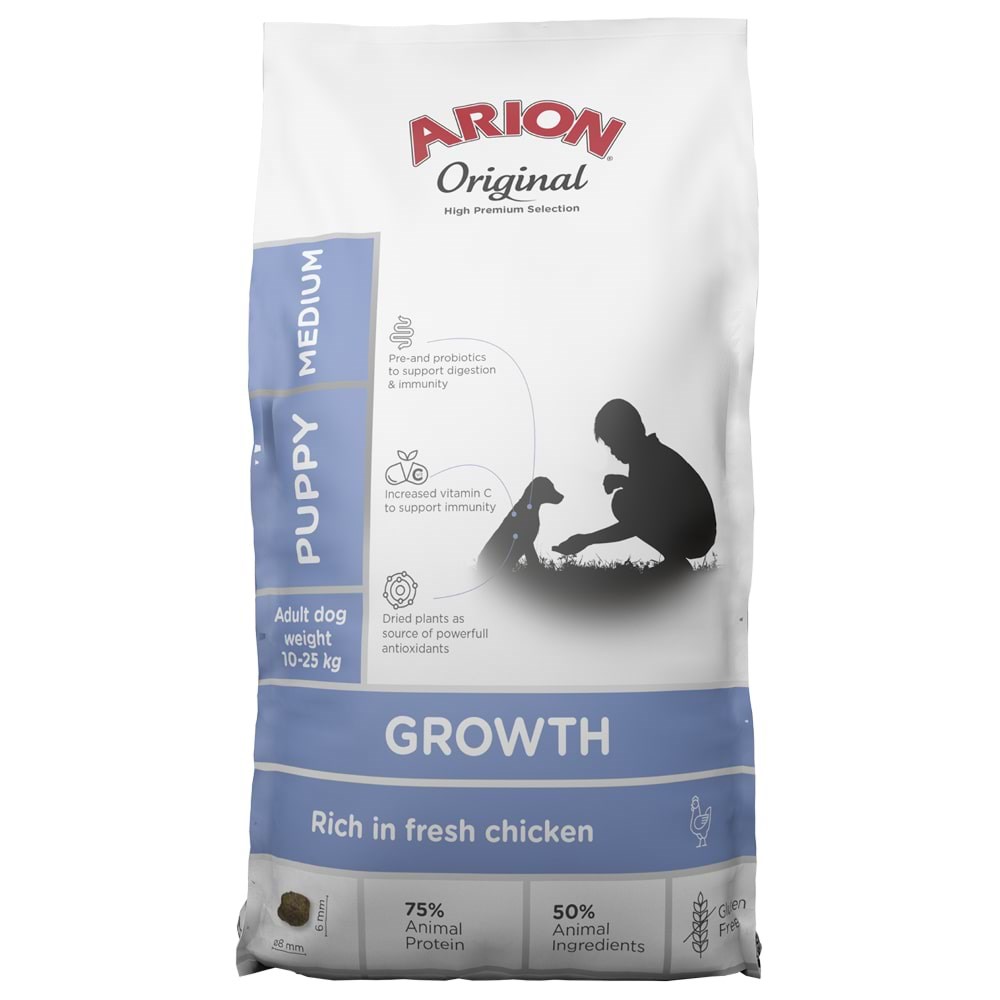 Arion Original Growth Chicken Medium 12kg - Hunde 106061