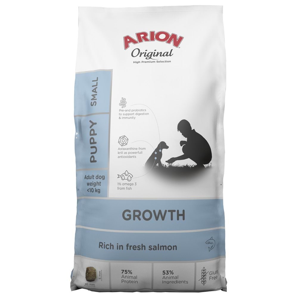 Arion Original Growth Fish Small 7 kg - Hunde 106053