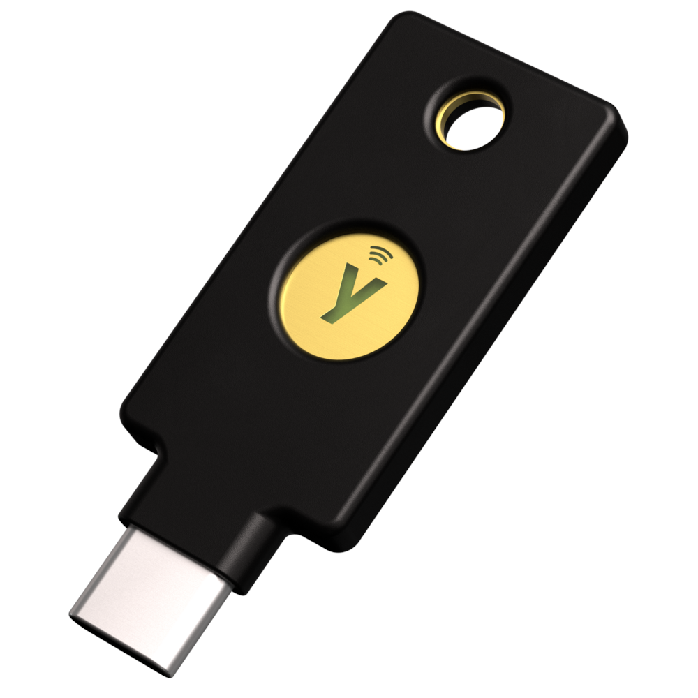 Yubico Security Key C Nfc (Usb-c) - Black - V. 5.71 - Systemzubehoer 5060408465301
