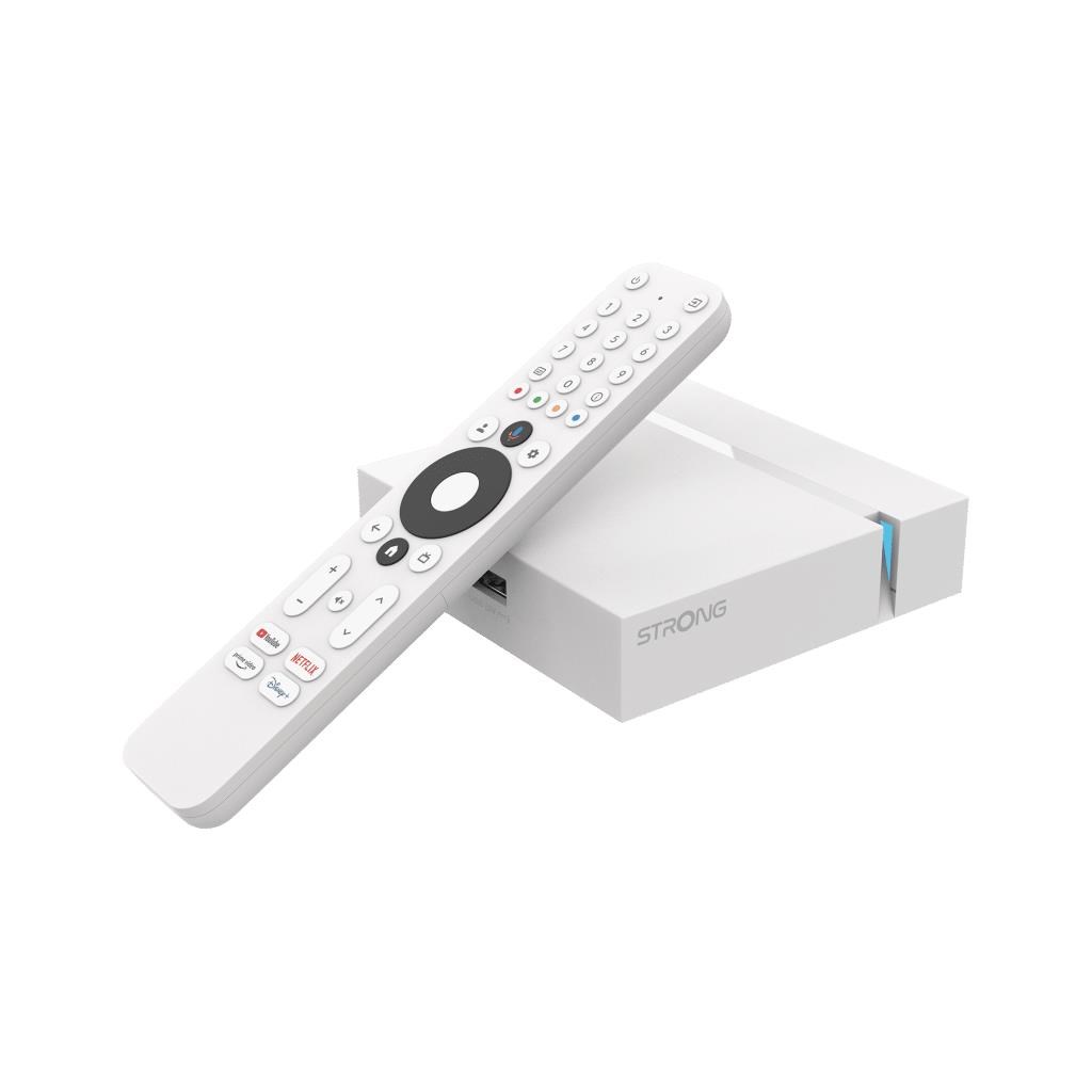 Strong Leap-s3+ V2 - White - 4K - Google TV Box - Dolby Vision Atmos - Streamingeinheiten Leap-s3+V2