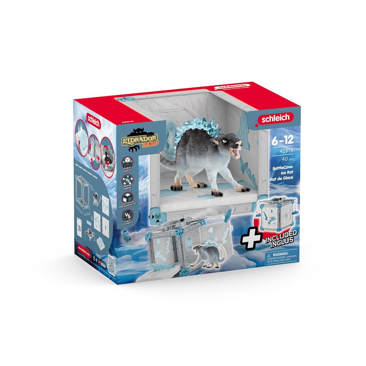 Schleich Battlecave Eisratte