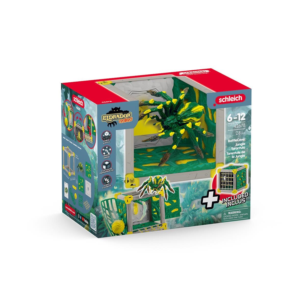 Schleich Battlecave Dschungel-spinnenvogel 42678