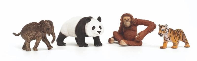 Schleich Wild Life "Asia" Starter-set 42736