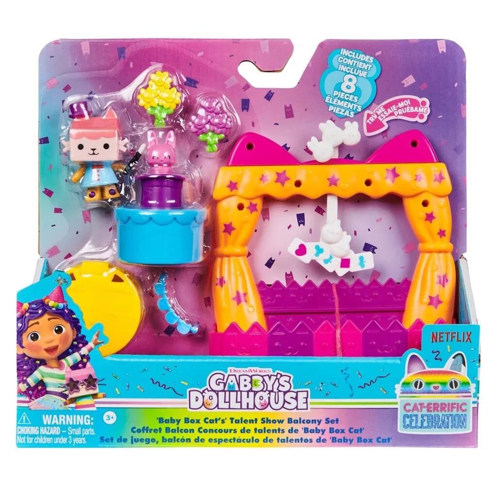 Gabby's Dollhouse Balcony Set - Baby Box - Dolls Accessories 6071358