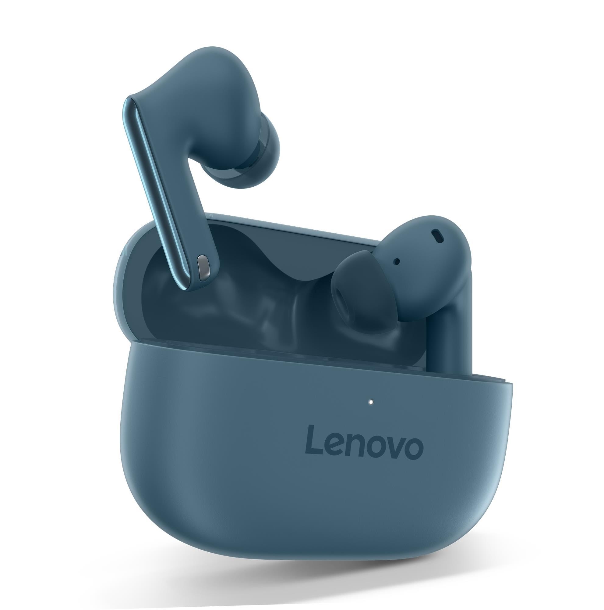 Kopfhörer - Lenovo Yoga True Wireless Stereo Earbuds - AI PC Headset (Tidal Teal) - Kopfhoerer/headsets