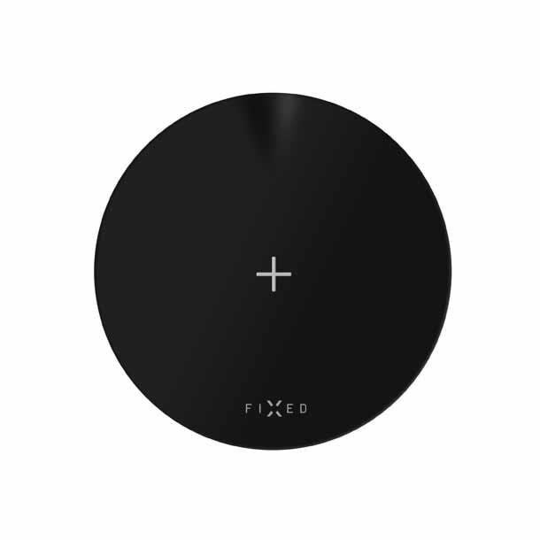 Fixed Slimpad 15w Wireless Charging Pad Black - Handys Adapter Und Ladegeraete Fixspad-bk