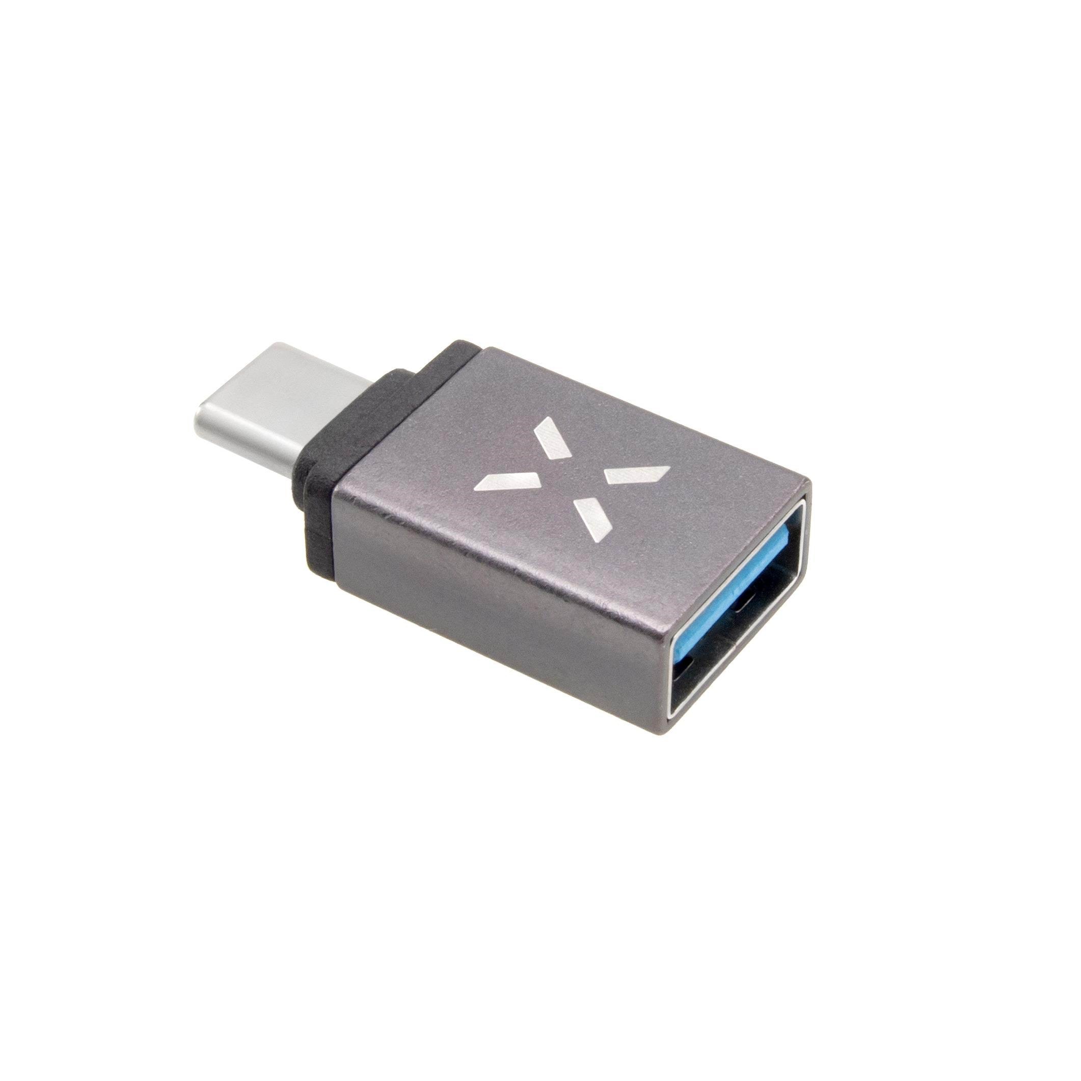 Fixed Link Usb-c Male to Usb-a Female Adapter Grey - Usb Kabel Grau Fixa-uc-gr