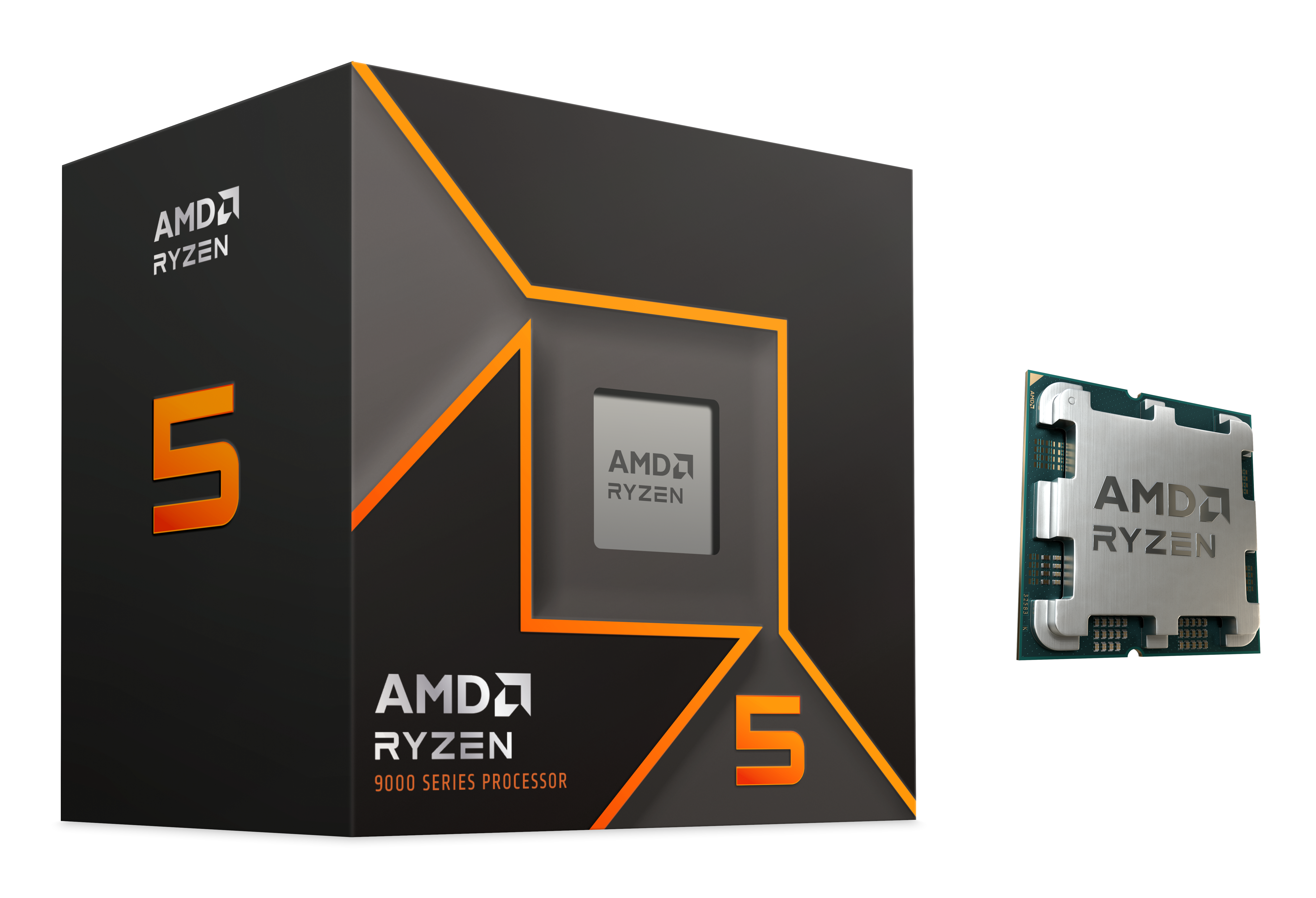 Amd Ryzen 5 9600x Cpu - 6 Kerne - 3.9 Ghz - Amd Am5 - Amd Boxed (Ohne Kühler)