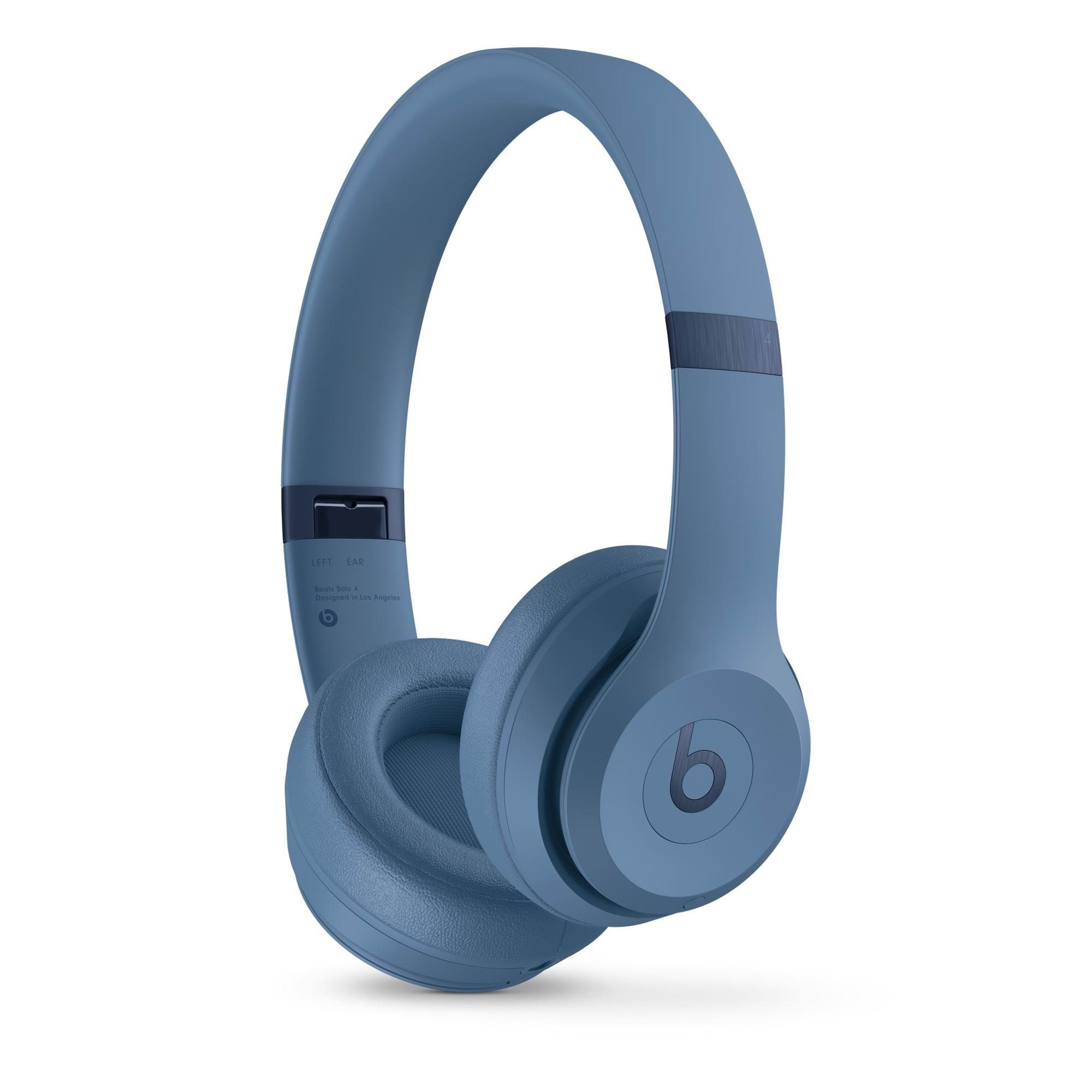 Kopfhörer - Apple Beats Solo4 Wireless Headphones - On-ear Wireless Headphones - Slate Blue - Kopfhoerer/headsets Blau Muw43dn/a