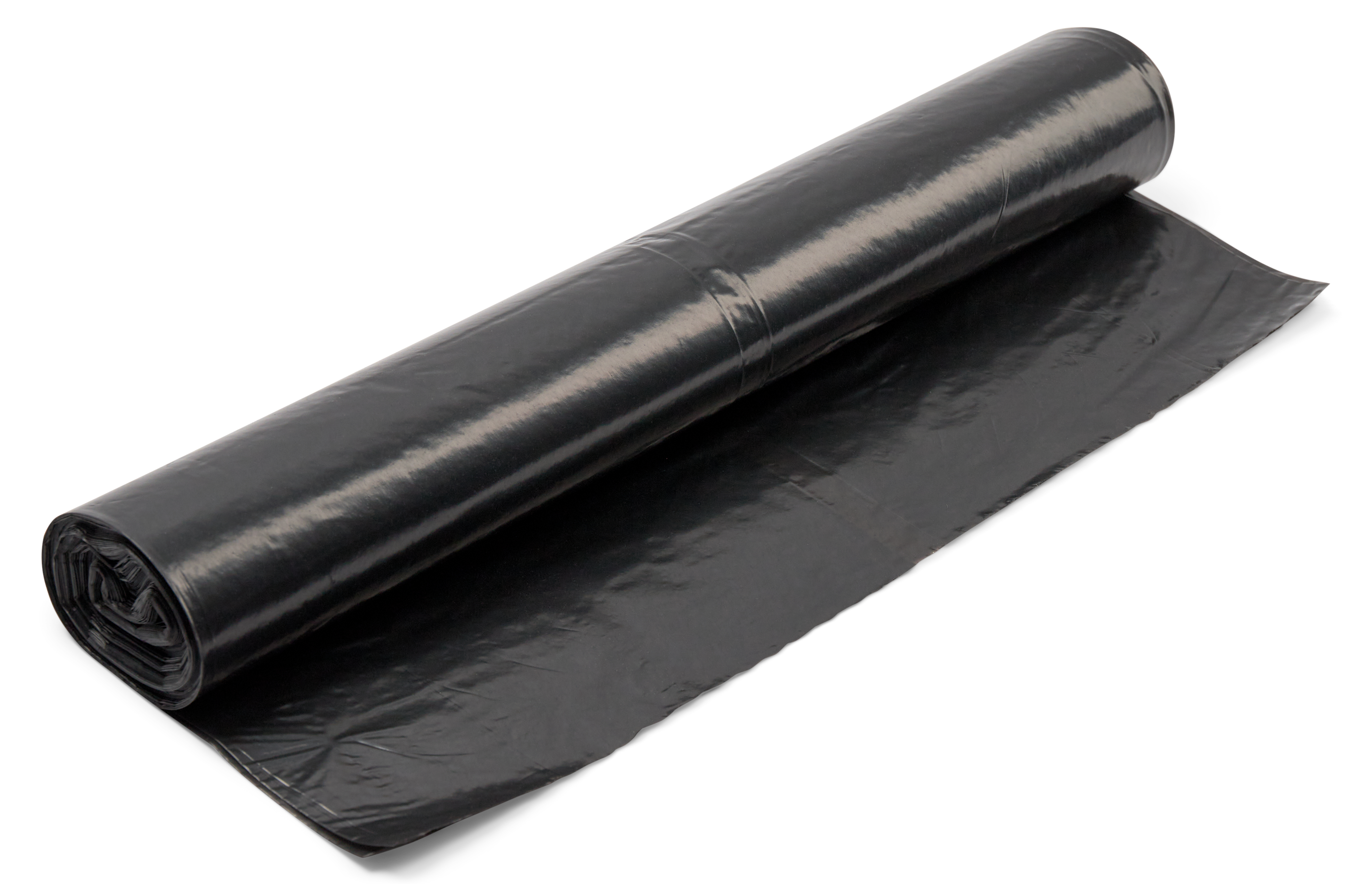 G.Funder Black Garbage Bags 120 Liters 10 Bags Per Roll - Standard Quality - Gartengeraete