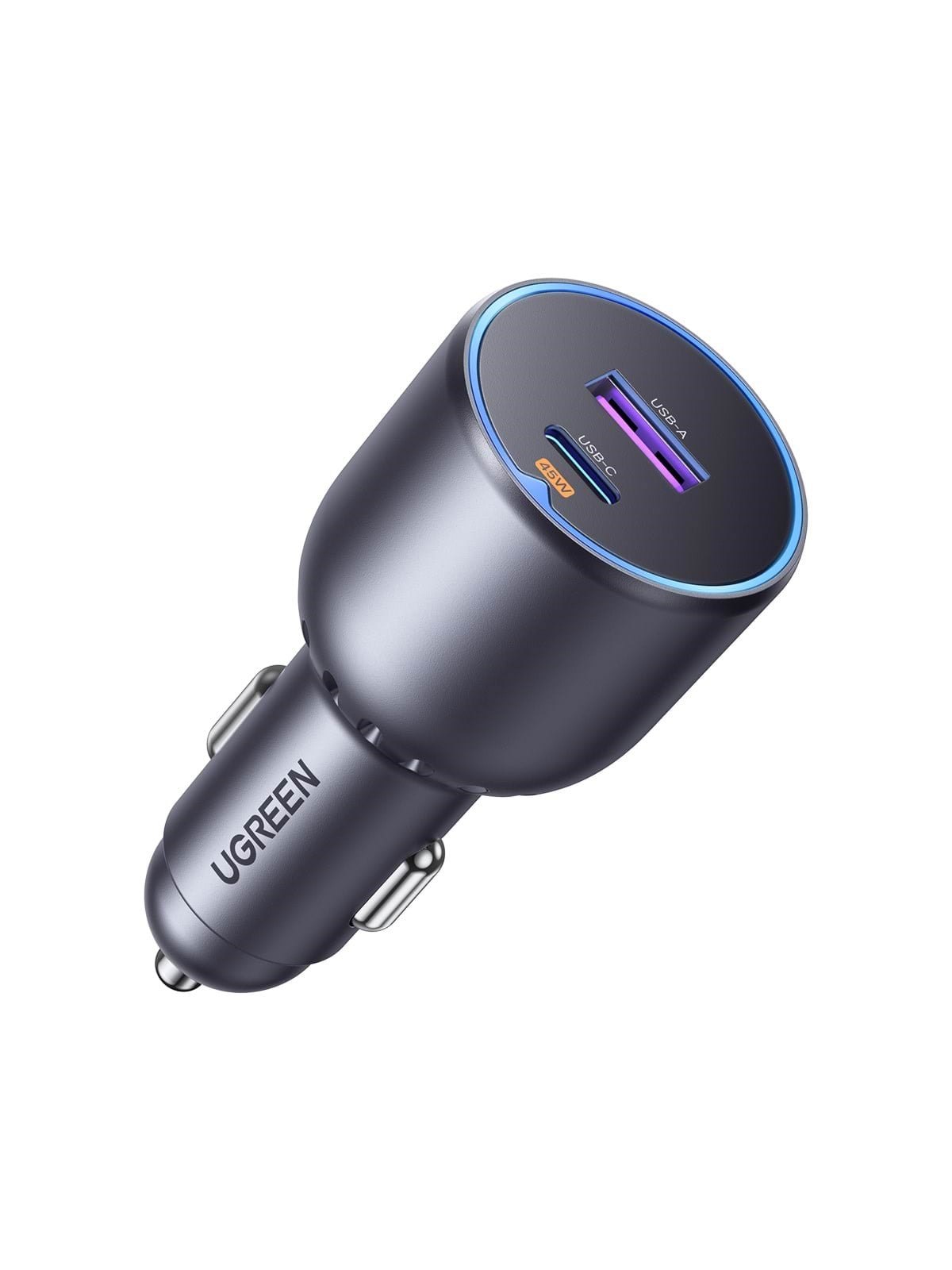 Ugreen 63w 2-port Fast Car Charger - Handys Adapter Und Ladegeraete