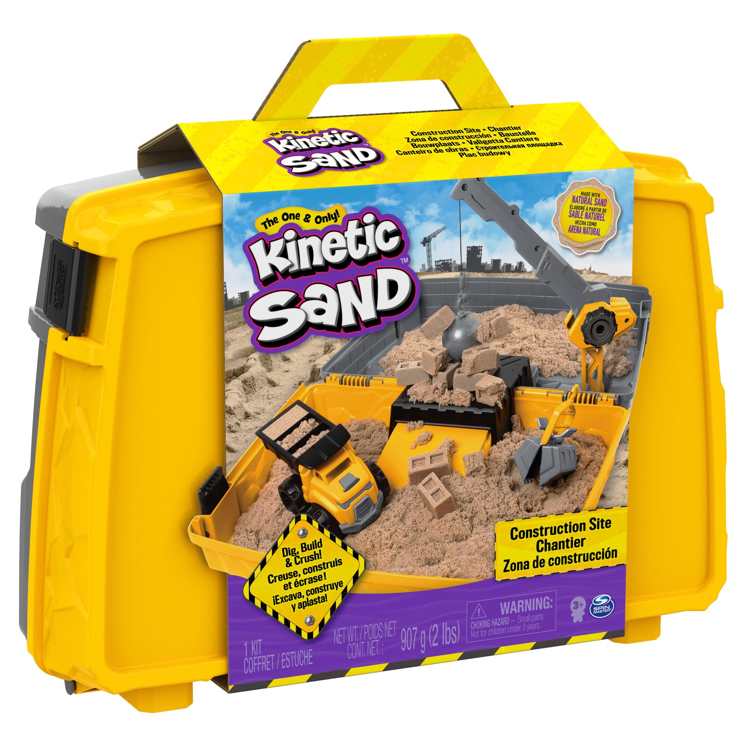Kinetic Sand Construction Folding Sandbox - Kreativ Spiele
