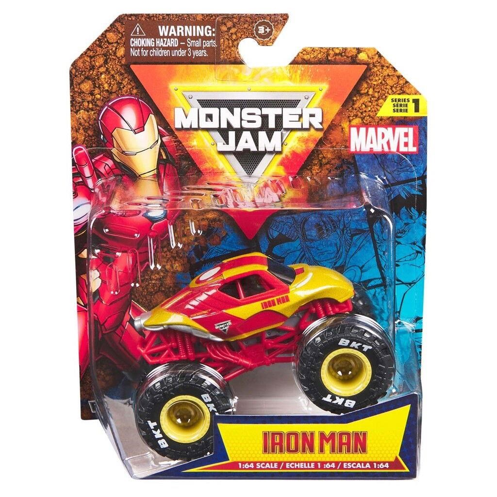 Monster Jam 1:64 Marvel Single Pack - Iron Man - Spielzeugauto 6071332