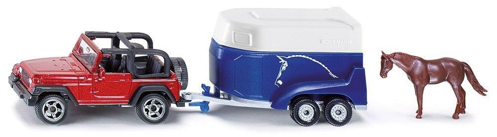 Siku Siku Jeep Mit Pferdeanhänger - Spielzeugauto