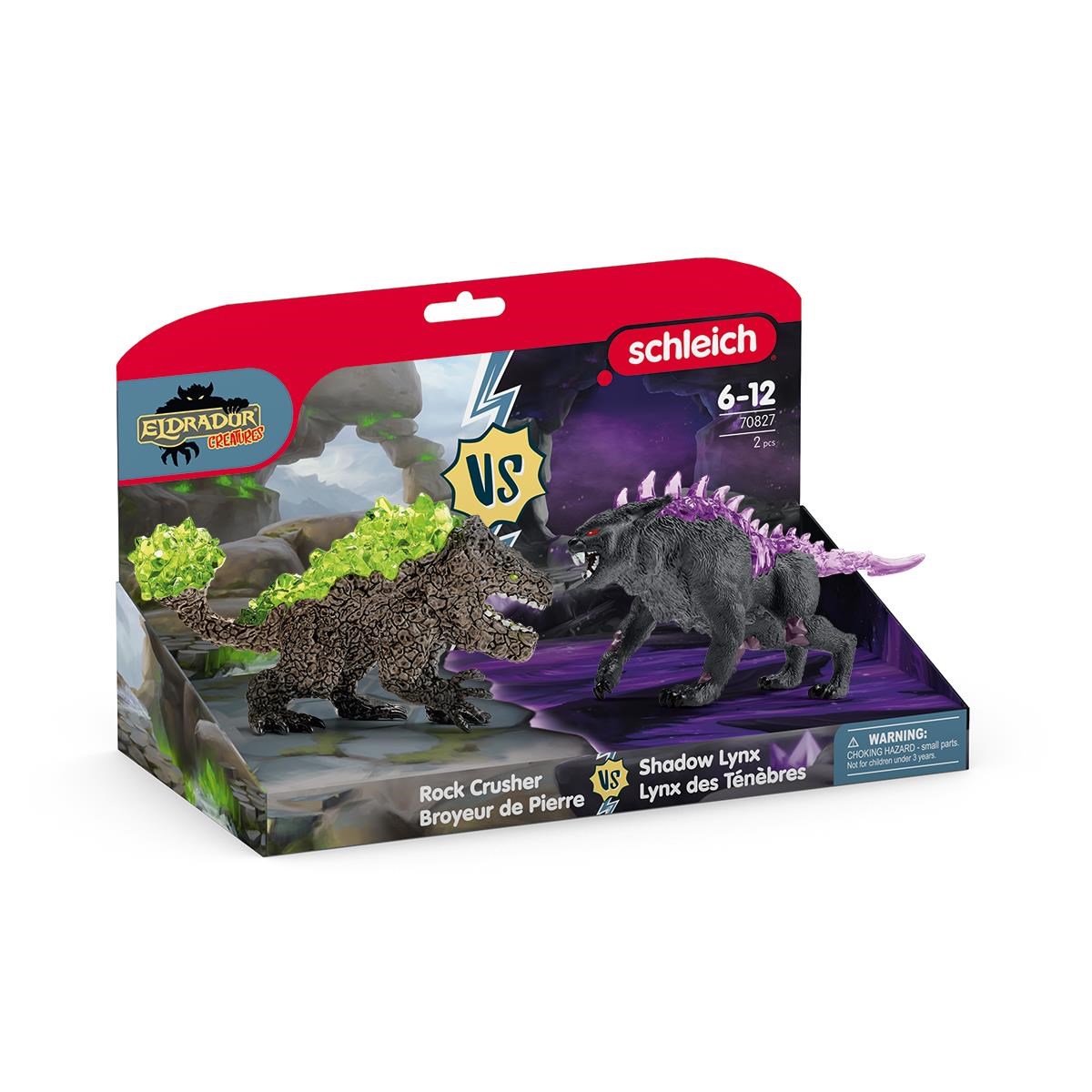 Schleich Schattenluchs vs. Felsenbrecher 70827