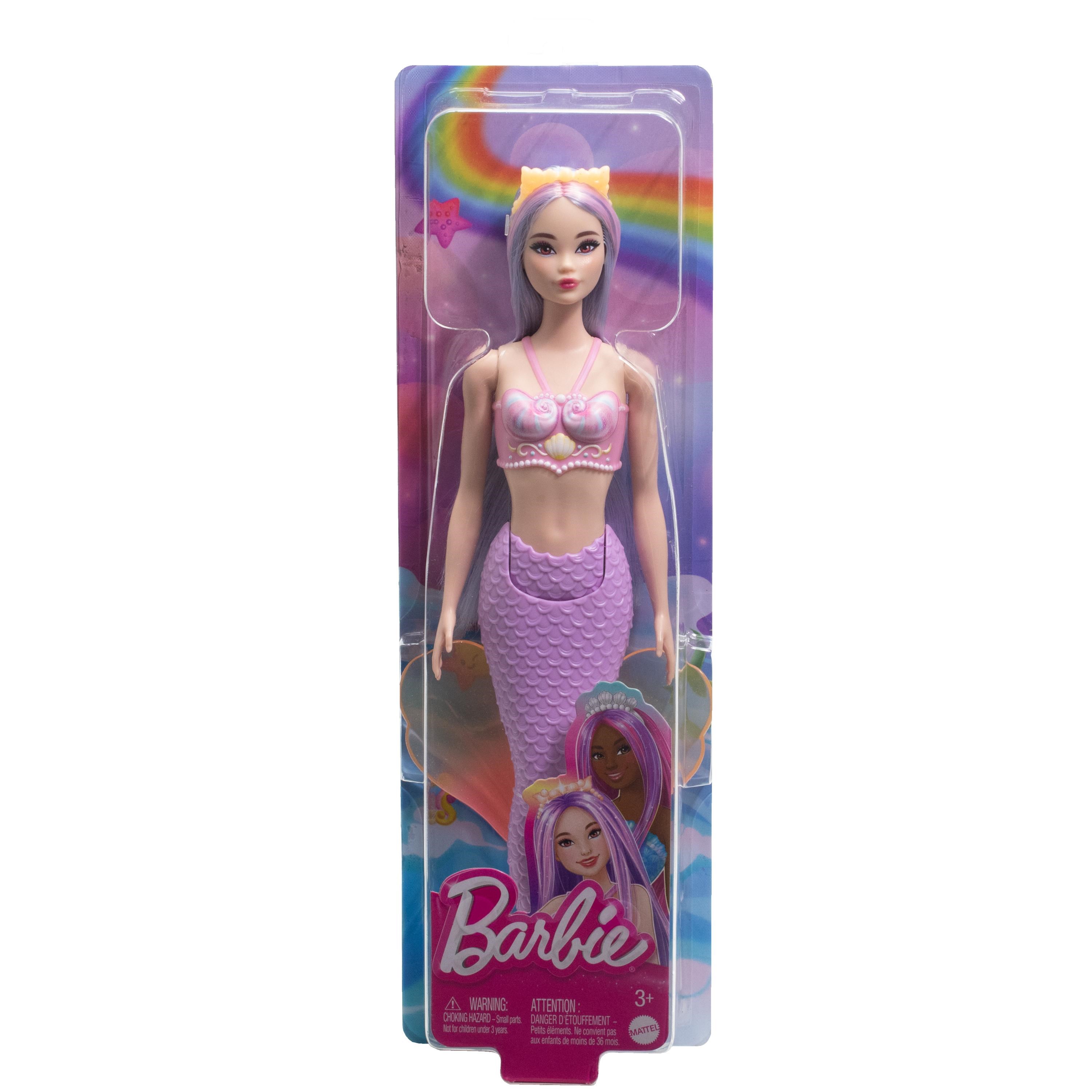 Barbie Core Meerjungfrau Lila - Dolls Accessories Hrr06