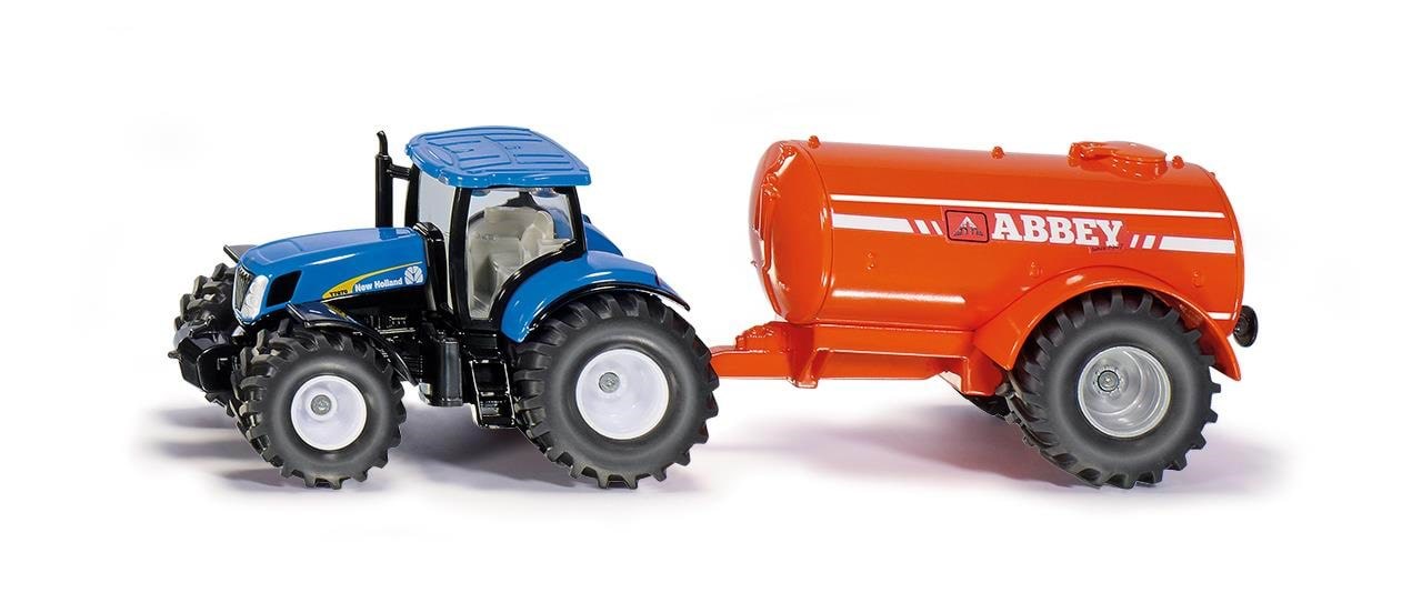Siku Siku 1:50 Traktor Mit Einachs-vakuumfass - Spielzeugauto 313-1945