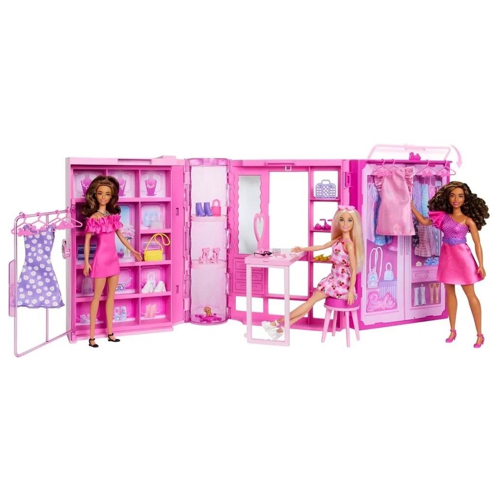 Barbie Fashion Fun Dream Closet Mit Puppe - Dolls Accessories Hxd58